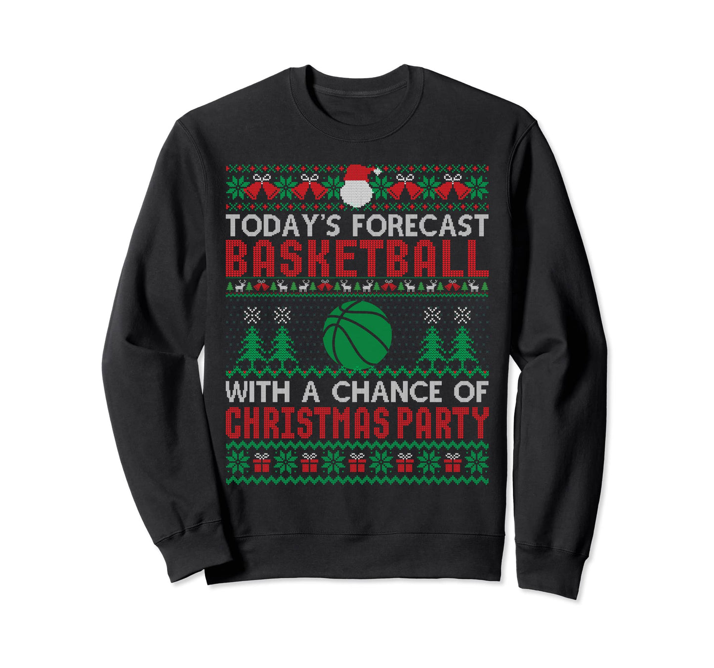 Todays Forecast Baseball Chance Sweatshirt - Custom Art Print for Adults - T-Shirt, Sweatshirt, Hoodie