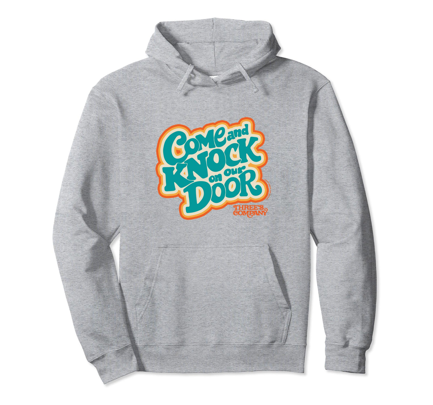 Threes Company Come And Knock Our Door Hoodie - Graphic Print Men Women - T-Shirt, Sweatshirt, Hoodie
