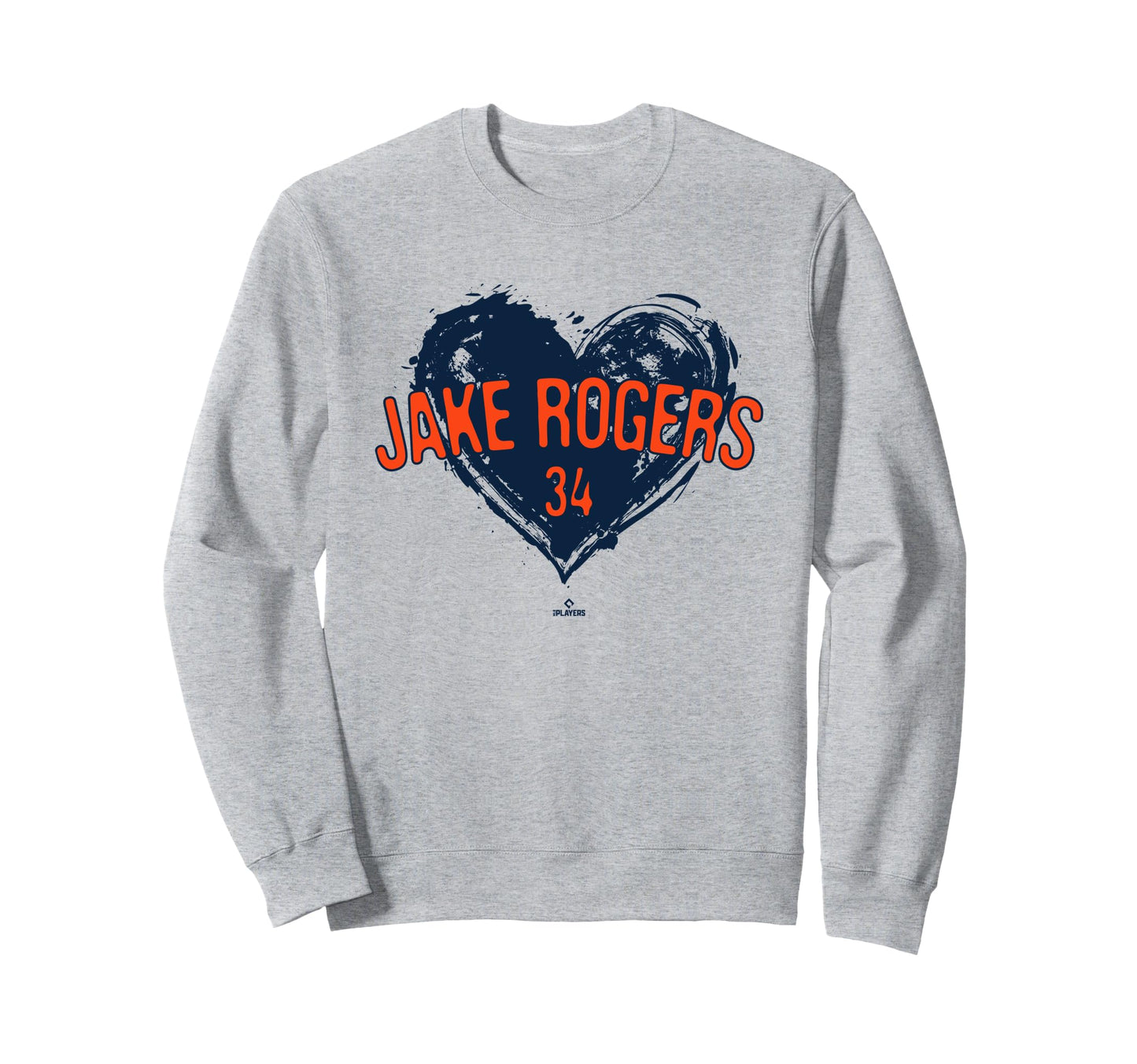 Distressed Heart Jake Rogers Sweatshirt - Custom Art Print for Adults - T-Shirt, Sweatshirt, Hoodie