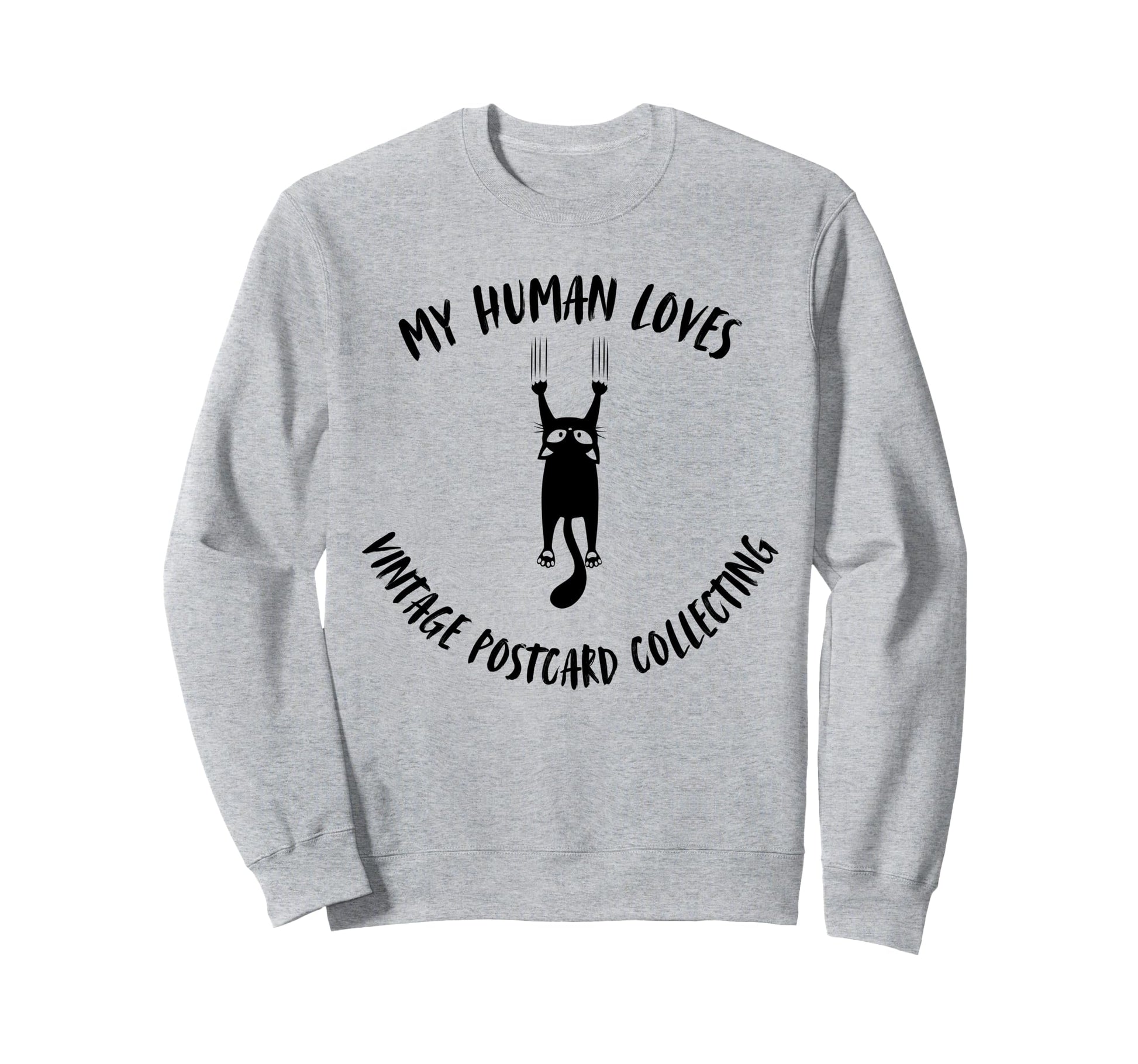 My Human Loves Postcard Sweatshirt - Streetwear Style for Adults - T-Shirt, Sweatshirt, Hoodie