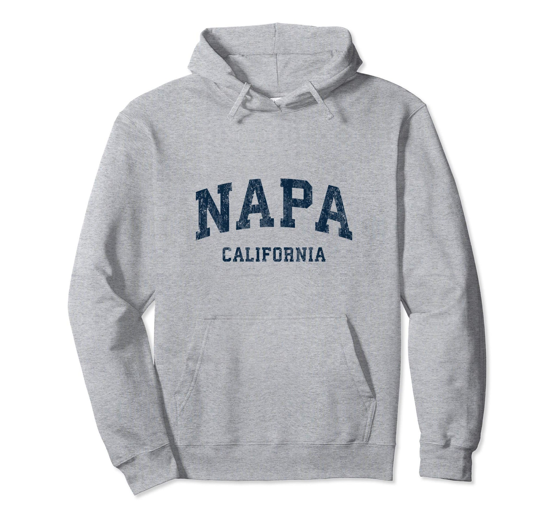 Napa California Ca Varsity Sports Navy Hoodie - Unique Graphic Unisex - T-Shirt, Sweatshirt, Hoodie
