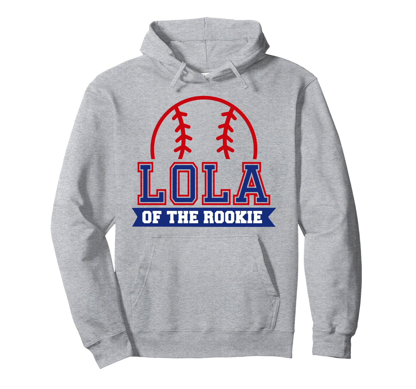Lola Rookie 1St Birthday Baseball Hoodie - Minimalist Print Men Women - T-Shirt, Sweatshirt, Hoodie