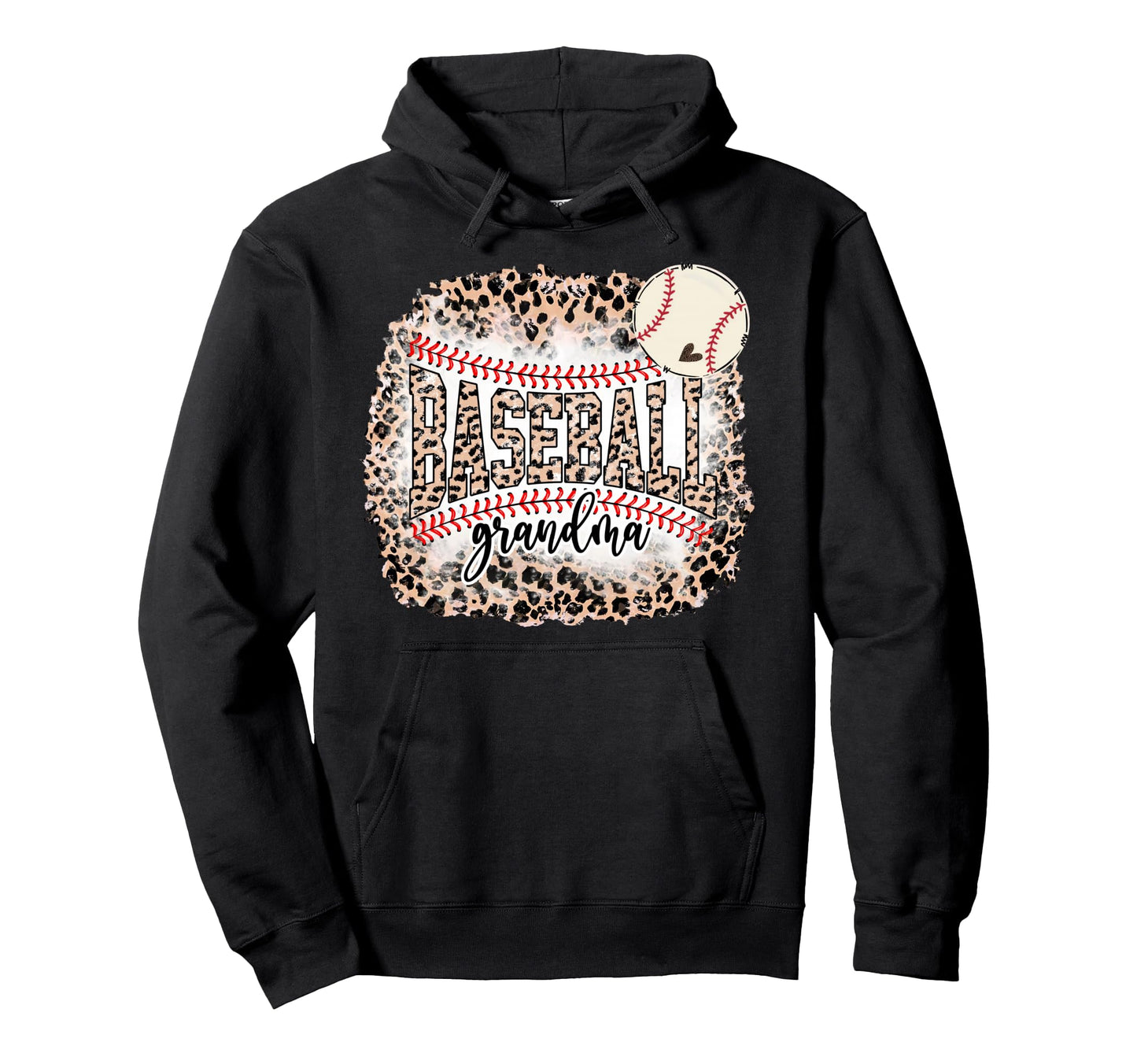 Baseball Grandma From Grandson Hoodie - Streetwear Style for Adults - T-Shirt, Sweatshirt, Hoodie