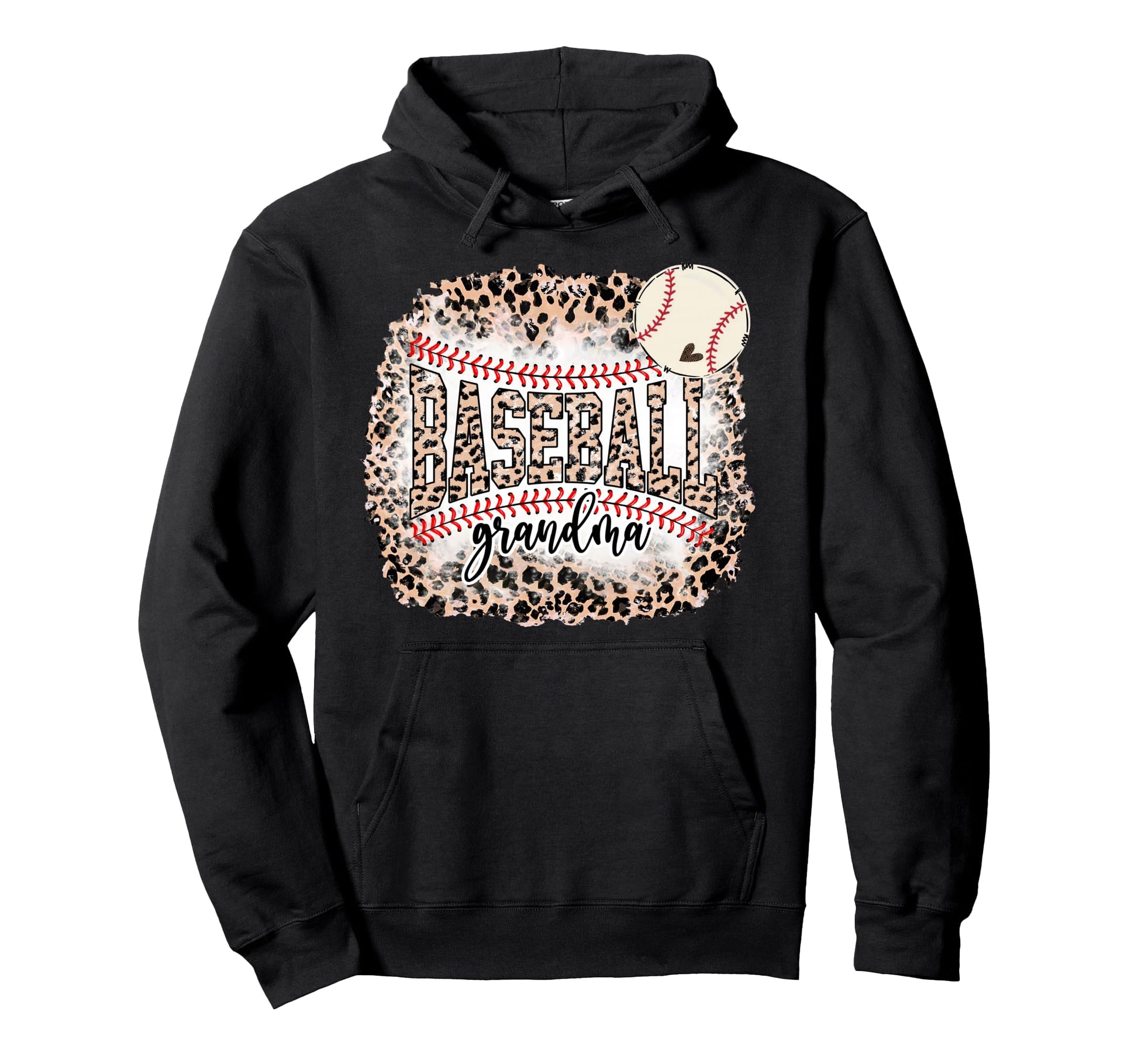 Baseball Grandma From Grandson Hoodie - Streetwear Style for Adults - T-Shirt, Sweatshirt, Hoodie