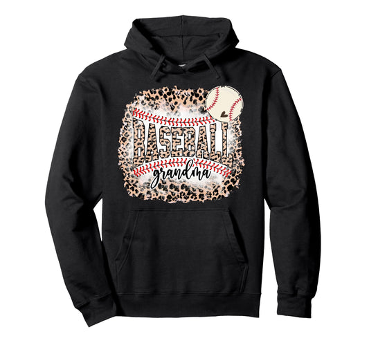 Baseball Grandma From Grandson Hoodie - Streetwear Style for Adults - T-Shirt, Sweatshirt, Hoodie