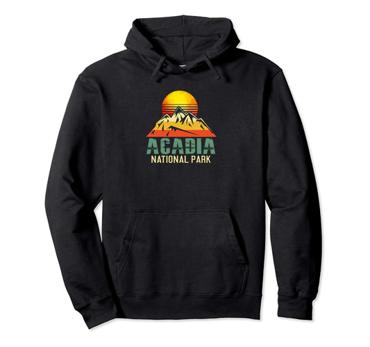 Acadia National Park Hoodie - Fun Novelty Design for Adults - T-Shirt, Sweatshirt, Hoodie