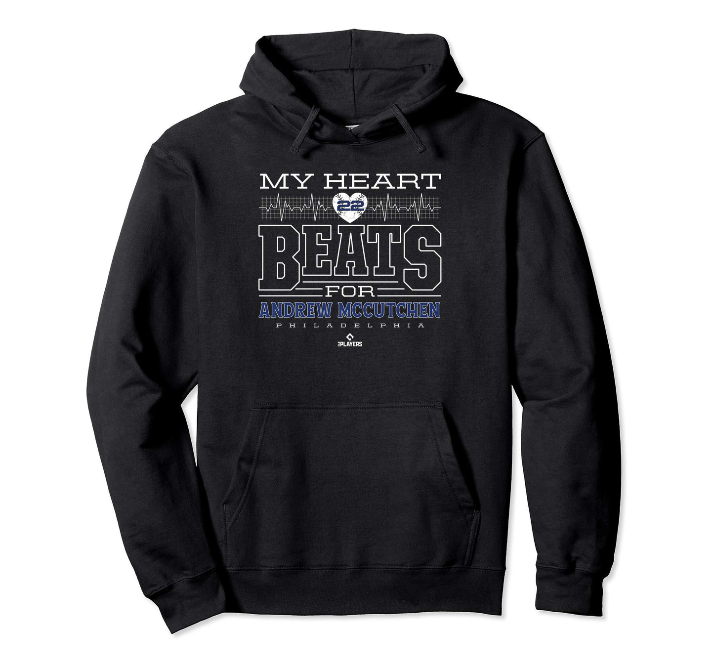 My Heart Beats Andrew Mccutchen Hoodie - Unique Graphic Men Women - T-Shirt, Sweatshirt, Hoodie