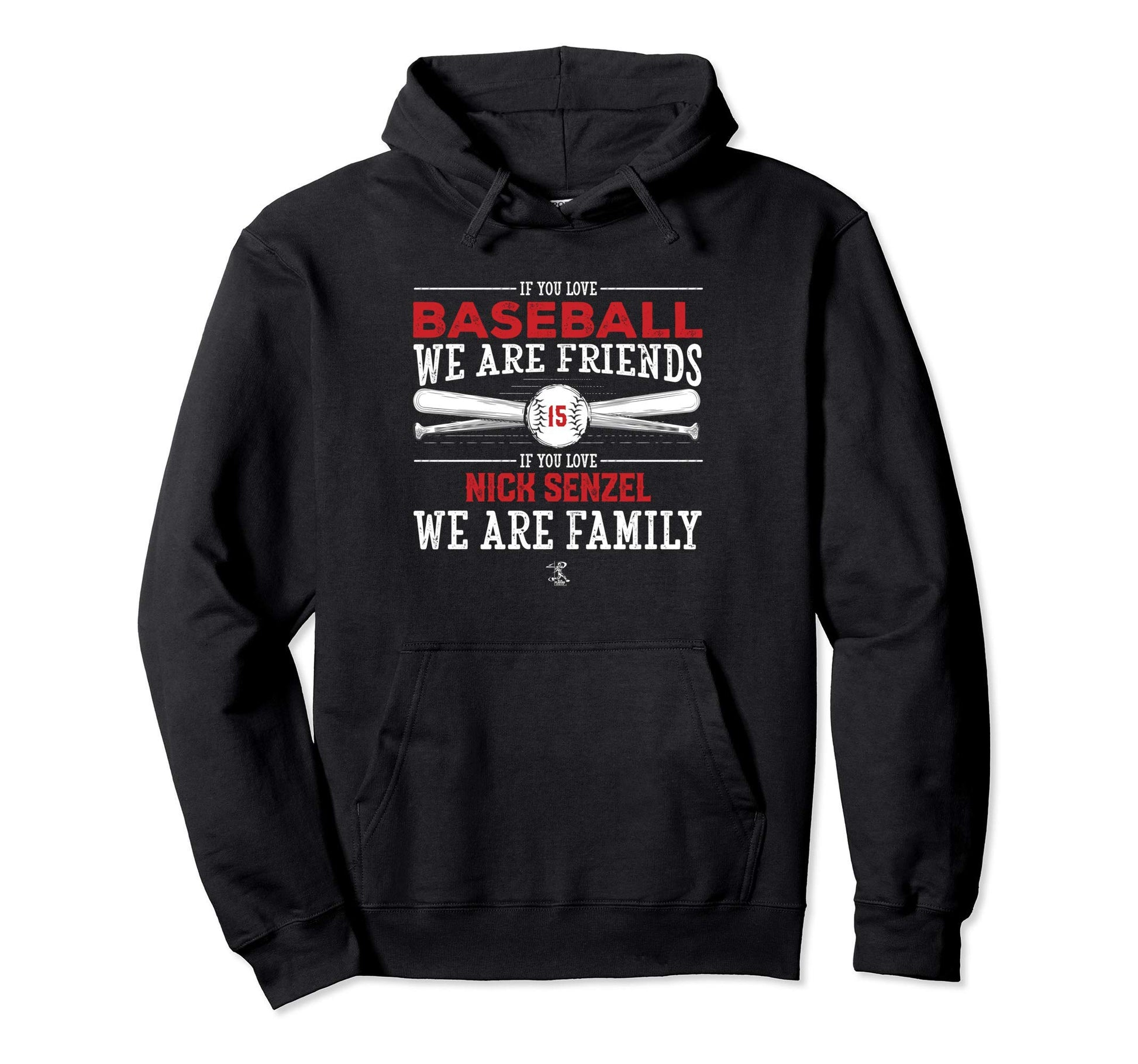 Nick Senzel If You Love Baseball Hoodie - Aesthetic Graphic for Adults - T-Shirt, Sweatshirt, Hoodie