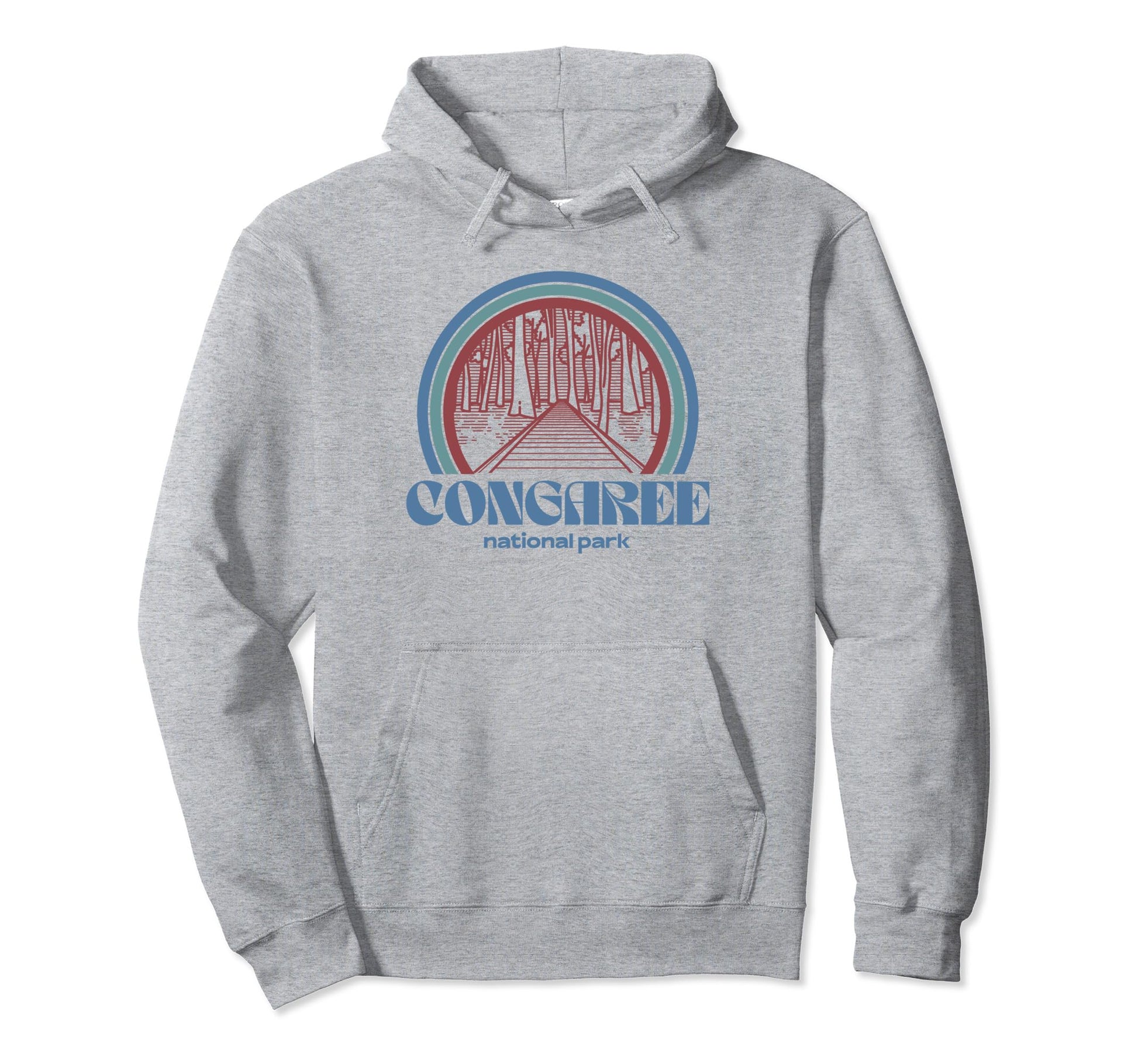Congaree National Park Outdoor Hiking Hoodie - Trendy Graphic Men Women - T-Shirt, Sweatshirt, Hoodie