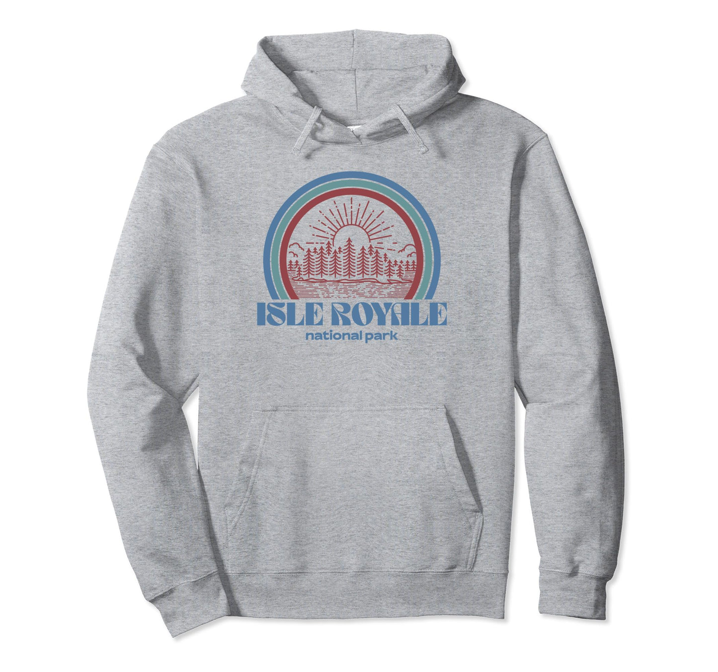 Isle Royale National Park Outdoor Hoodie - Aesthetic Graphic for Adults - T-Shirt, Sweatshirt, Hoodie