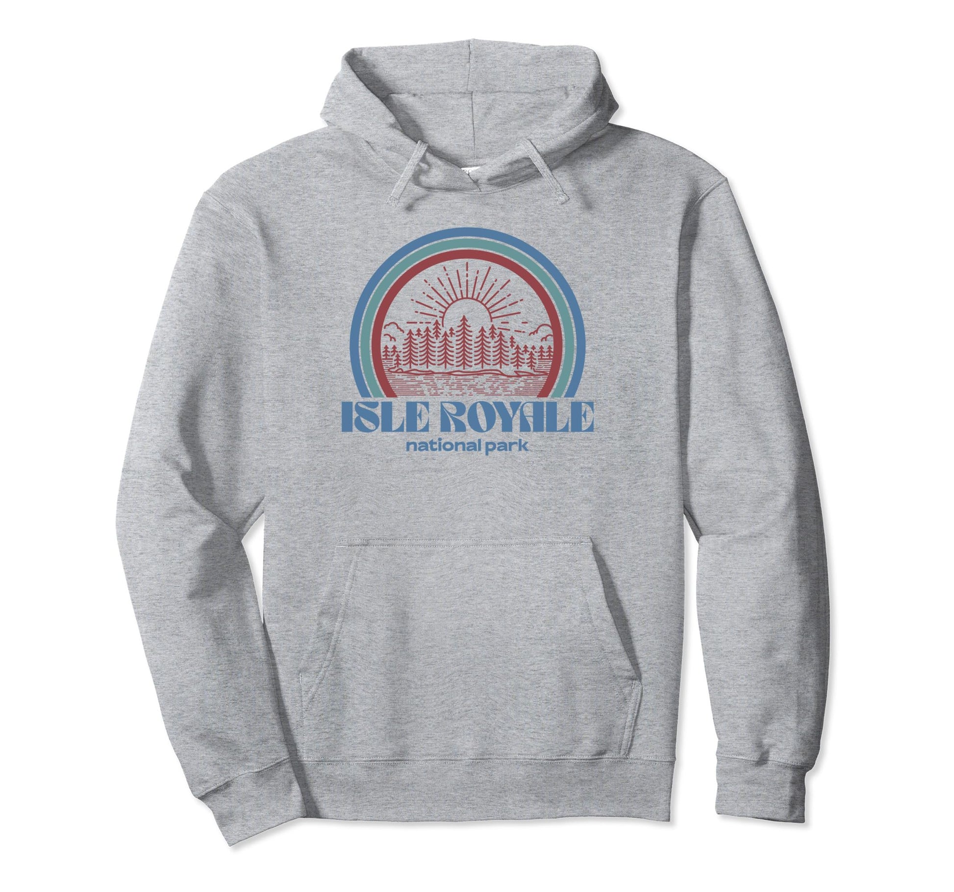 Isle Royale National Park Outdoor Hoodie - Aesthetic Graphic for Adults - T-Shirt, Sweatshirt, Hoodie