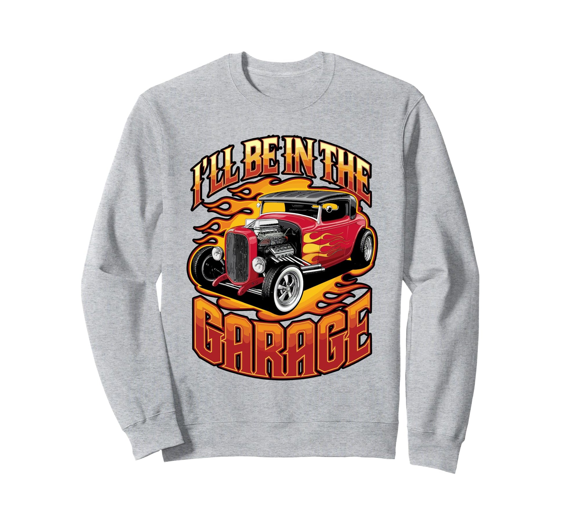 Cars Automobile Car Show Mechanics Sweatshirt - Minimalist Print Men Women - T-Shirt, Sweatshirt, Hoodie