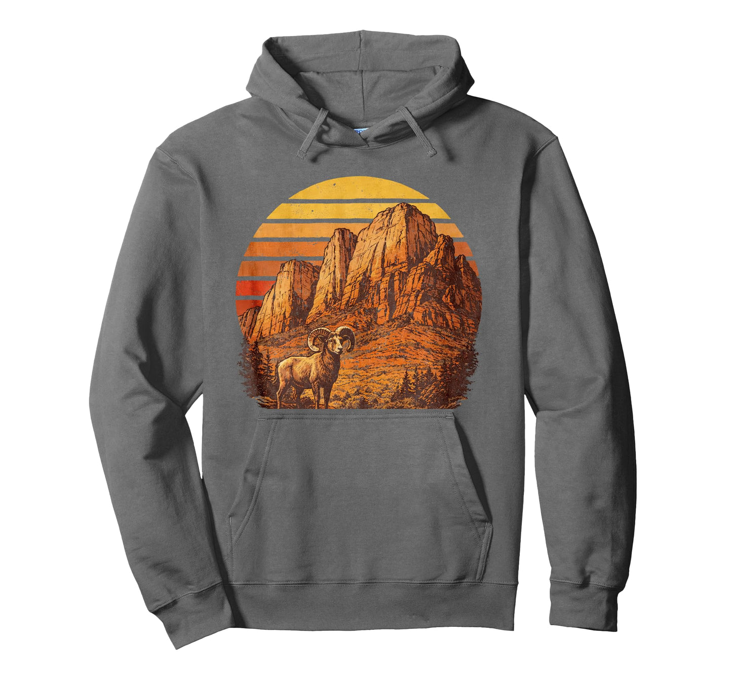 Zion National Park Utah Camping Hoodie - Aesthetic Graphic Men Women - T-Shirt, Sweatshirt, Hoodie