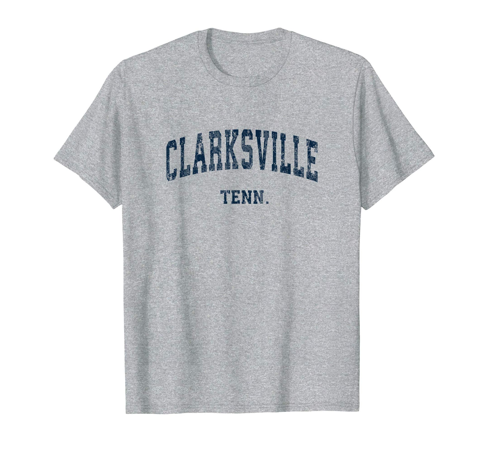 Clarksville Tennessee Tn Varsity T-Shirt - Fun Novelty Design Unisex - T-Shirt, Sweatshirt, Hoodie