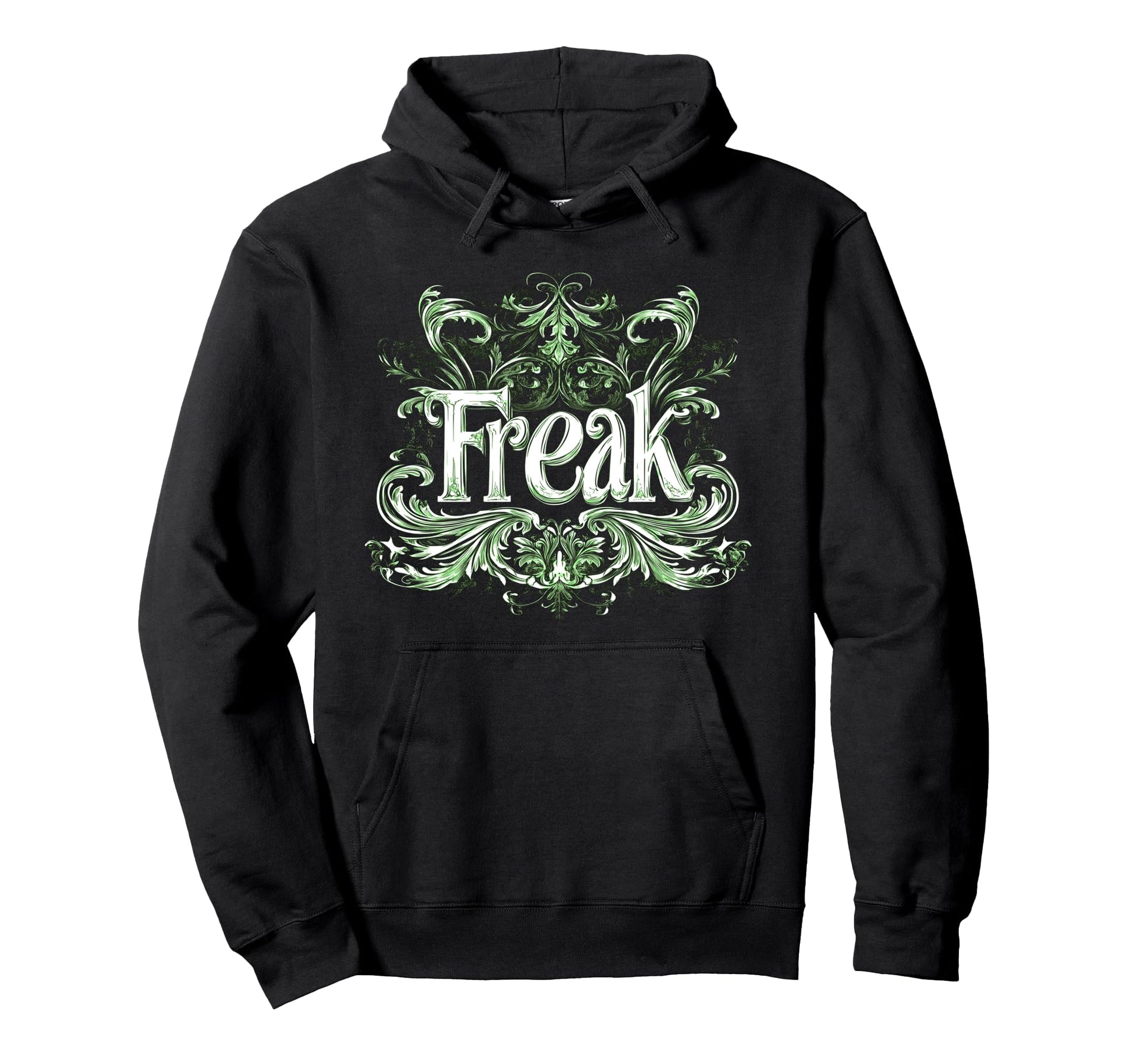 Freak Gothic Alt Grunge Hip Hop Y2K Hoodie - Minimalist Print for Adults - T-Shirt, Sweatshirt, Hoodie