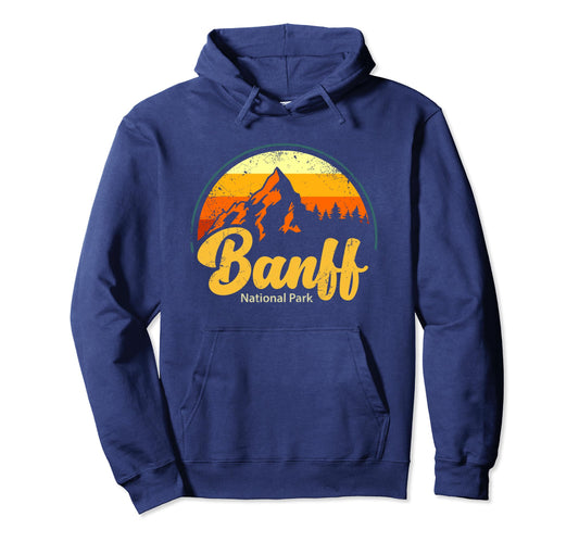 Banff Canadian National Park Souvenir Hoodie - Graphic Print for Adults - T-Shirt, Sweatshirt, Hoodie