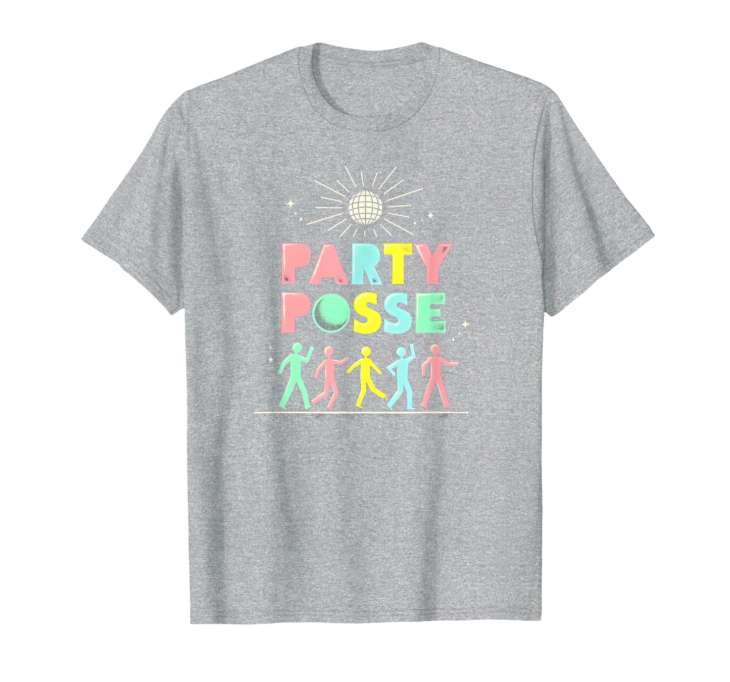 Party Posse Disco Fever Squad Night Owls T-Shirt - Minimalist Print Unisex - T-Shirt, Sweatshirt, Hoodie