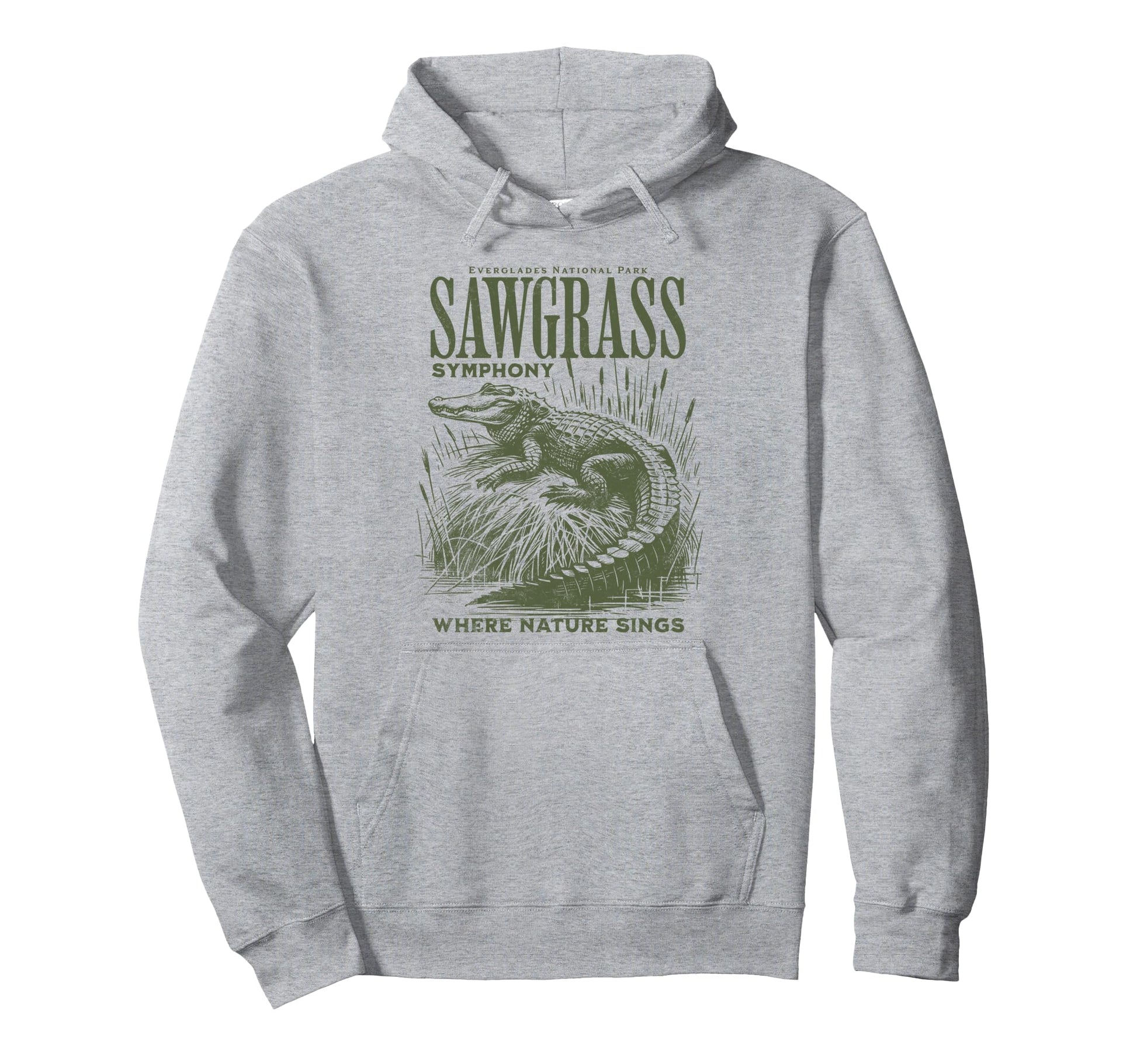 Florida Everglades National Parks Hoodie - Casual Everyday Wear Unisex - T-Shirt, Sweatshirt, Hoodie