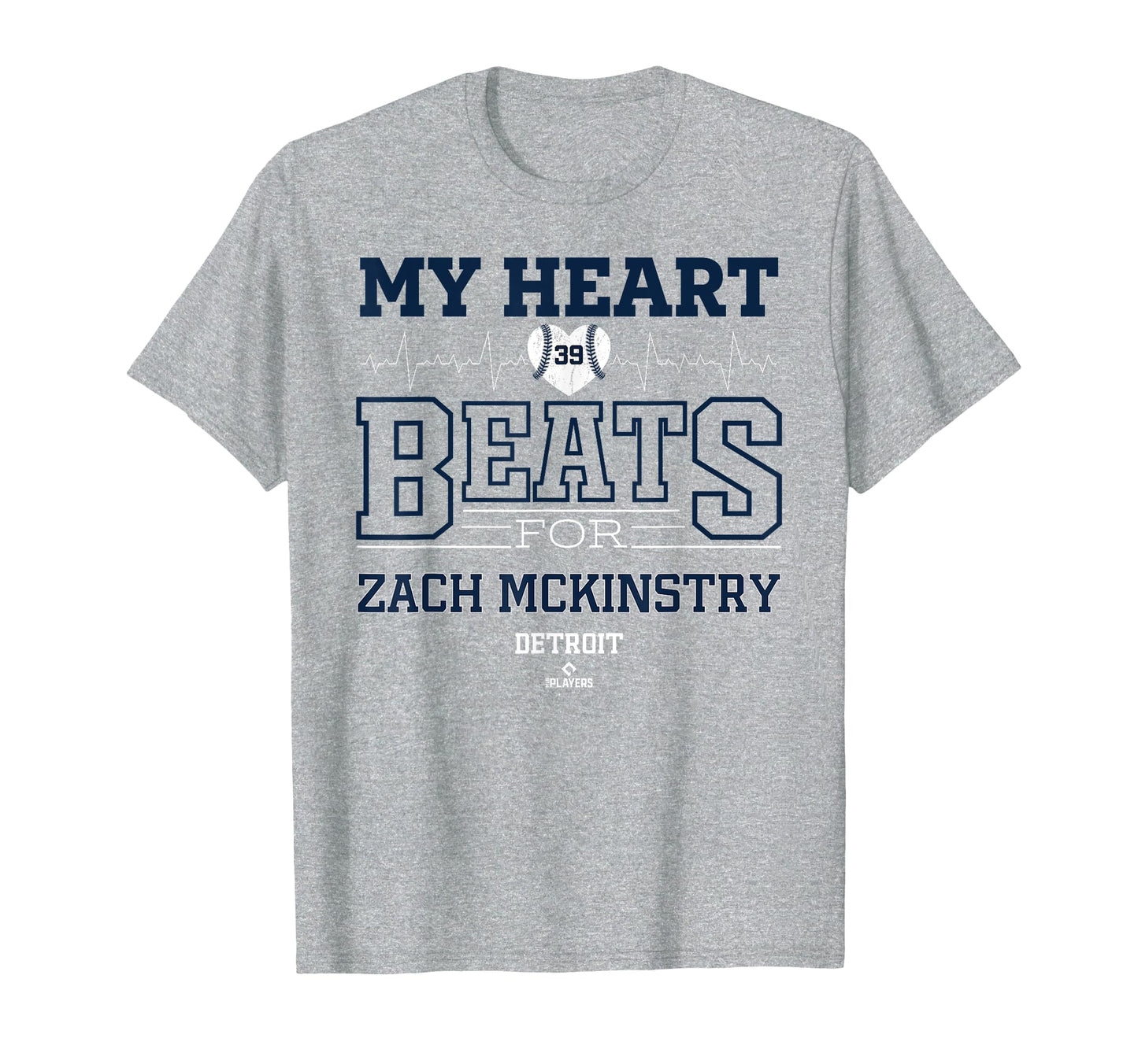 My Heart Beats Zach Mckinstry Detroit T-Shirt - Trendy Graphic Men Women - T-Shirt, Sweatshirt, Hoodie