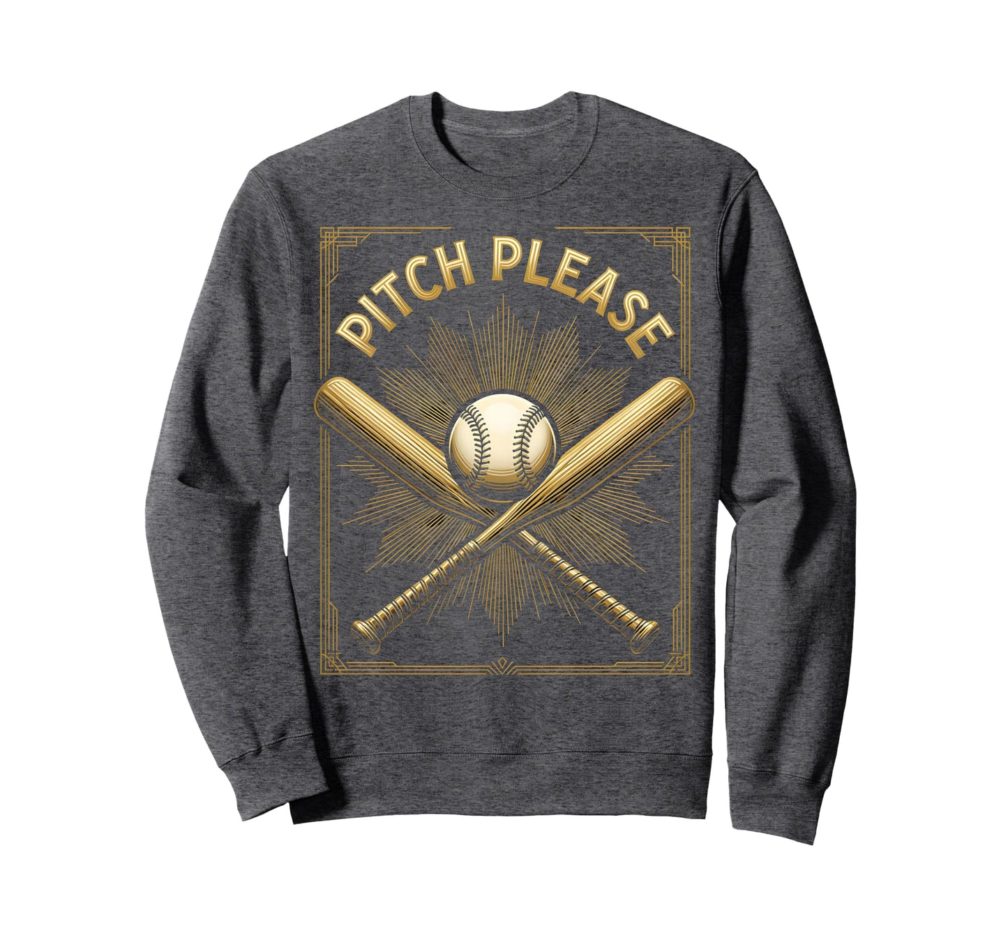 Pitch Please Funny Softball Sweatshirt - Streetwear Style for Adults - T-Shirt, Sweatshirt, Hoodie