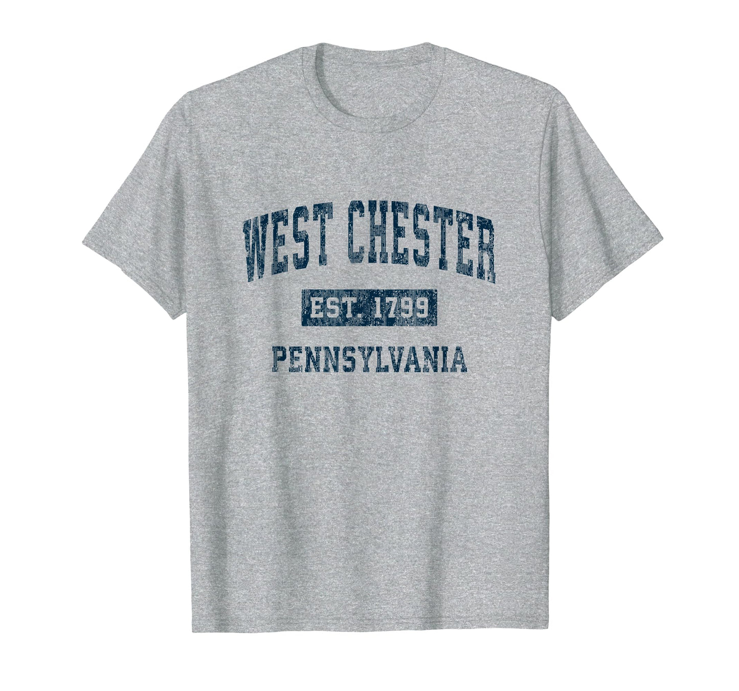 West Chester Pennsylvania Pa Sports Navy T-Shirt - Streetwear Style Unisex - T-Shirt, Sweatshirt, Hoodie
