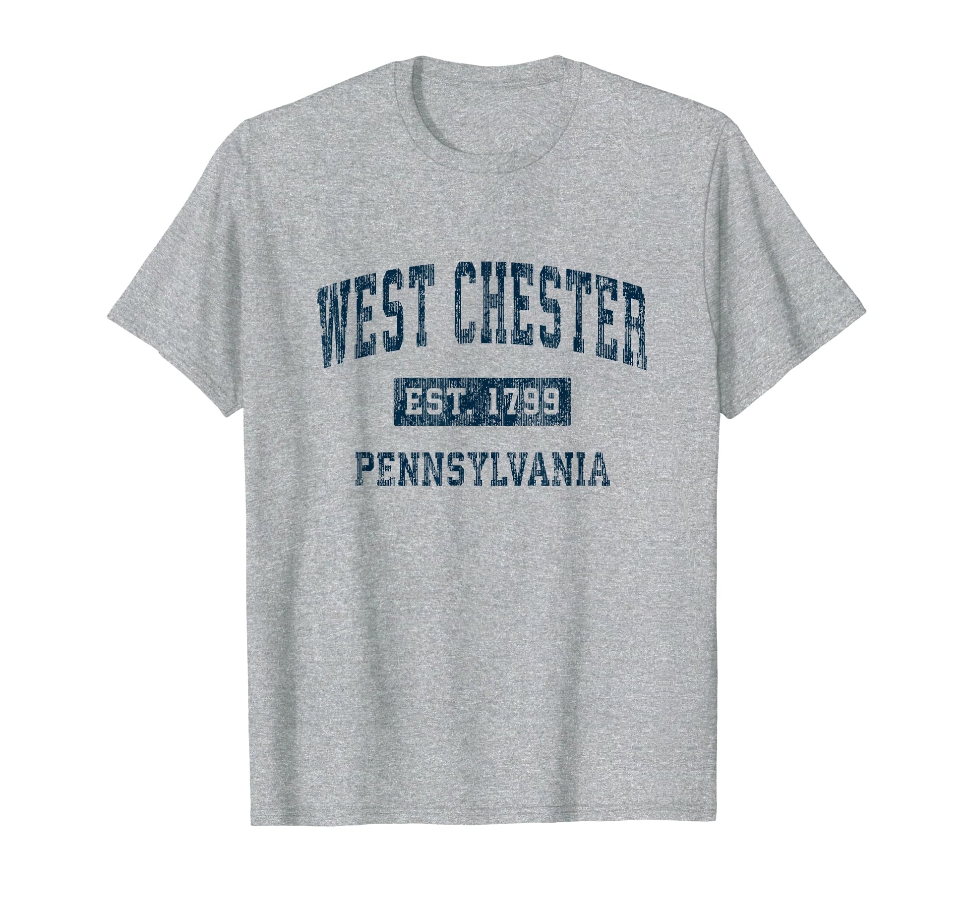 West Chester Pennsylvania Pa Sports Navy T-Shirt - Streetwear Style Unisex - T-Shirt, Sweatshirt, Hoodie