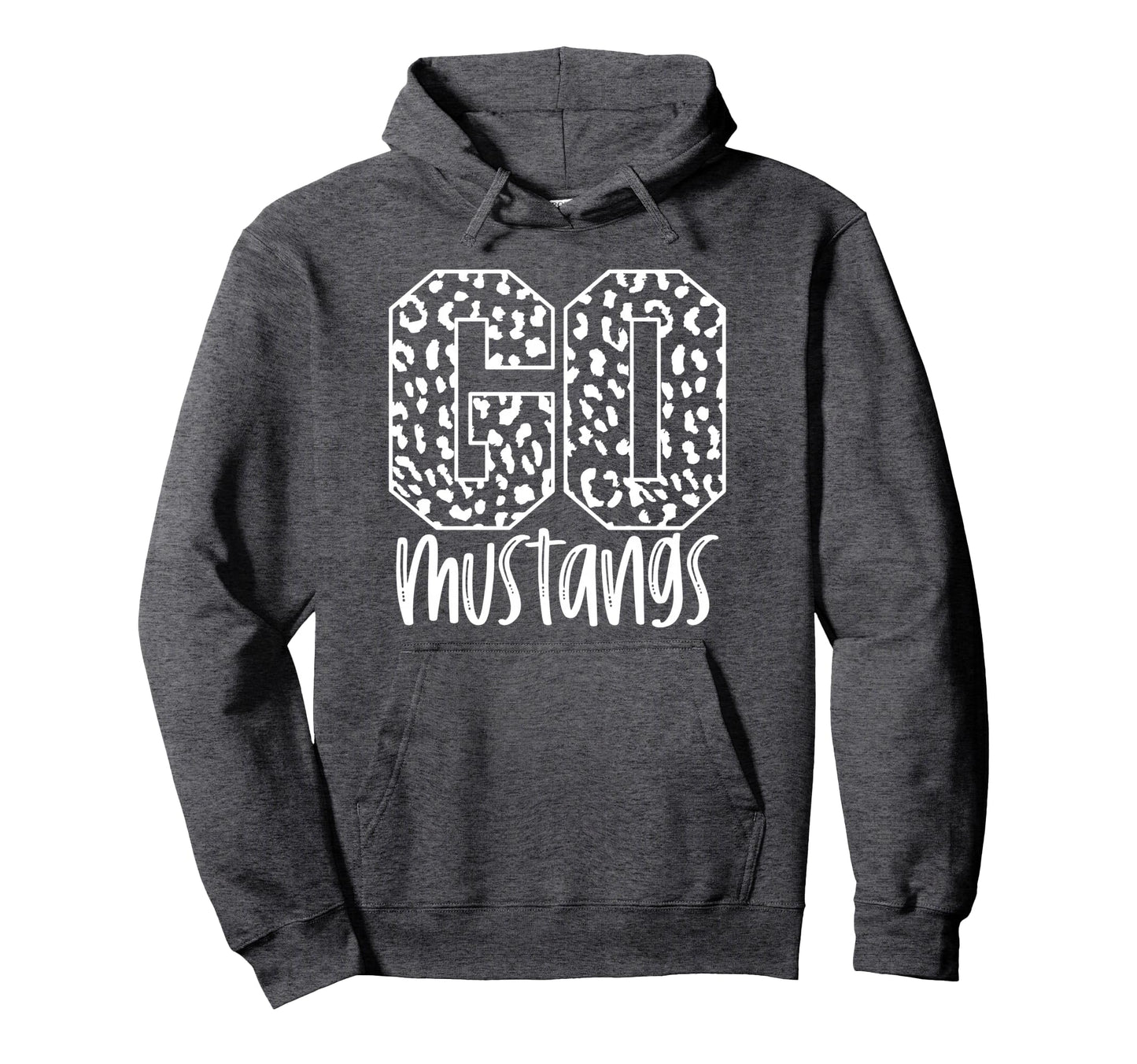 Mustangs Team Mascot School Spirit Game Hoodie - Aesthetic Graphic Unisex - T-Shirt, Sweatshirt, Hoodie