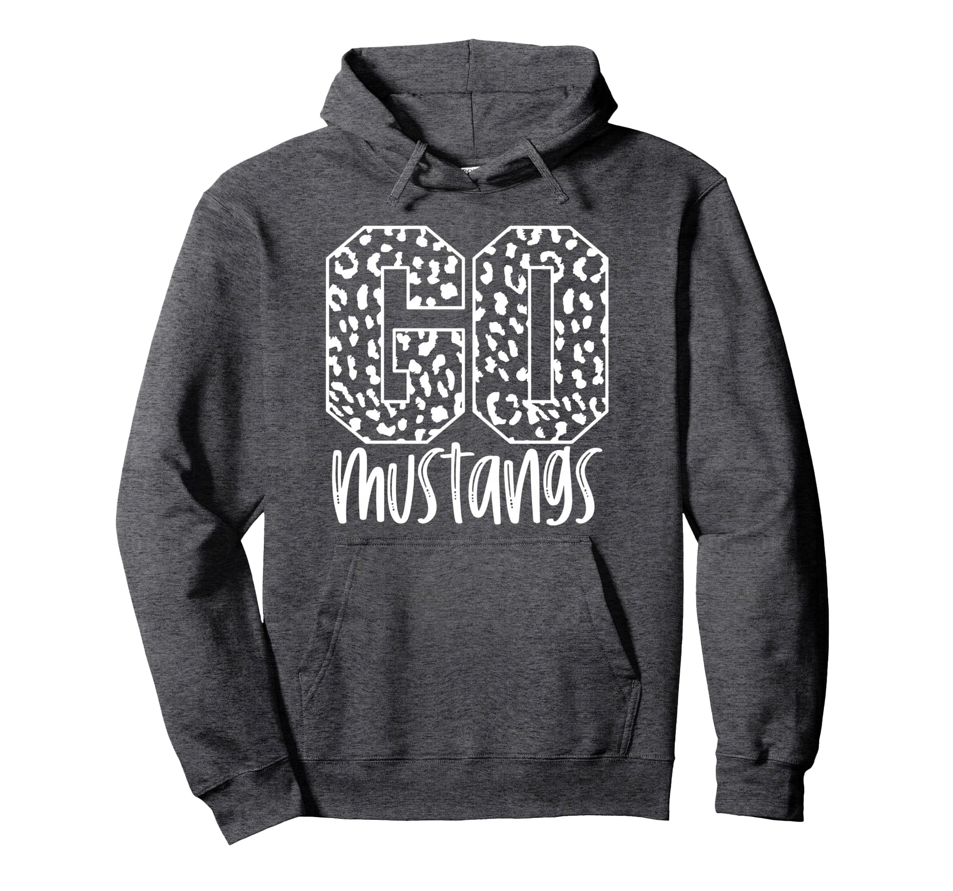 Mustangs Team Mascot School Spirit Game Hoodie - Aesthetic Graphic Unisex - T-Shirt, Sweatshirt, Hoodie
