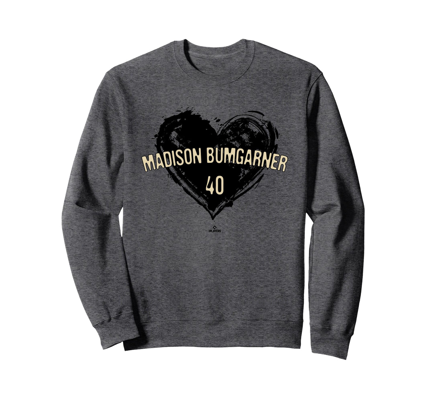 Distressed Heart Madison Sweatshirt - Aesthetic Graphic for Adults - T-Shirt, Sweatshirt, Hoodie