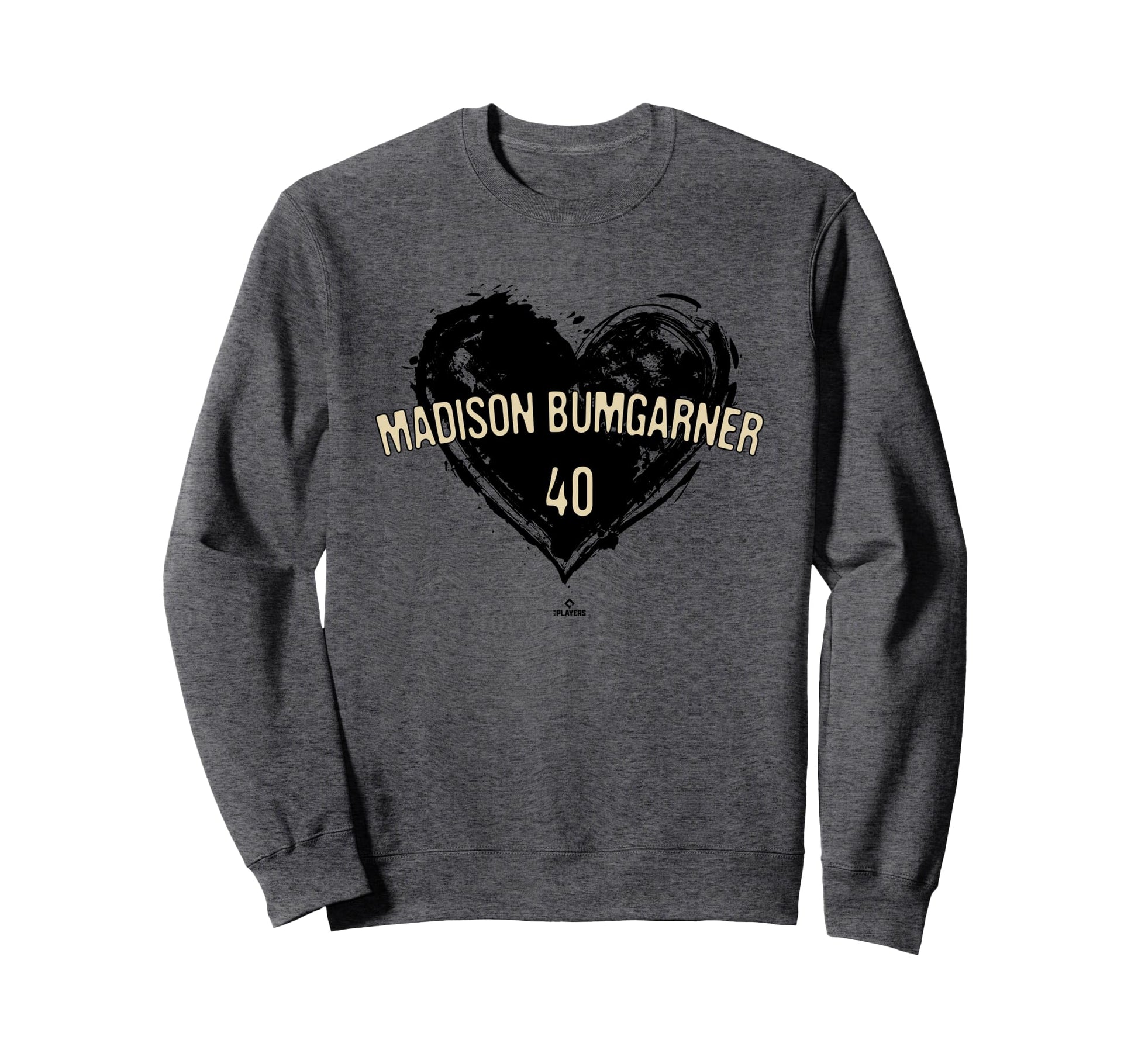 Distressed Heart Madison Sweatshirt - Aesthetic Graphic for Adults - T-Shirt, Sweatshirt, Hoodie