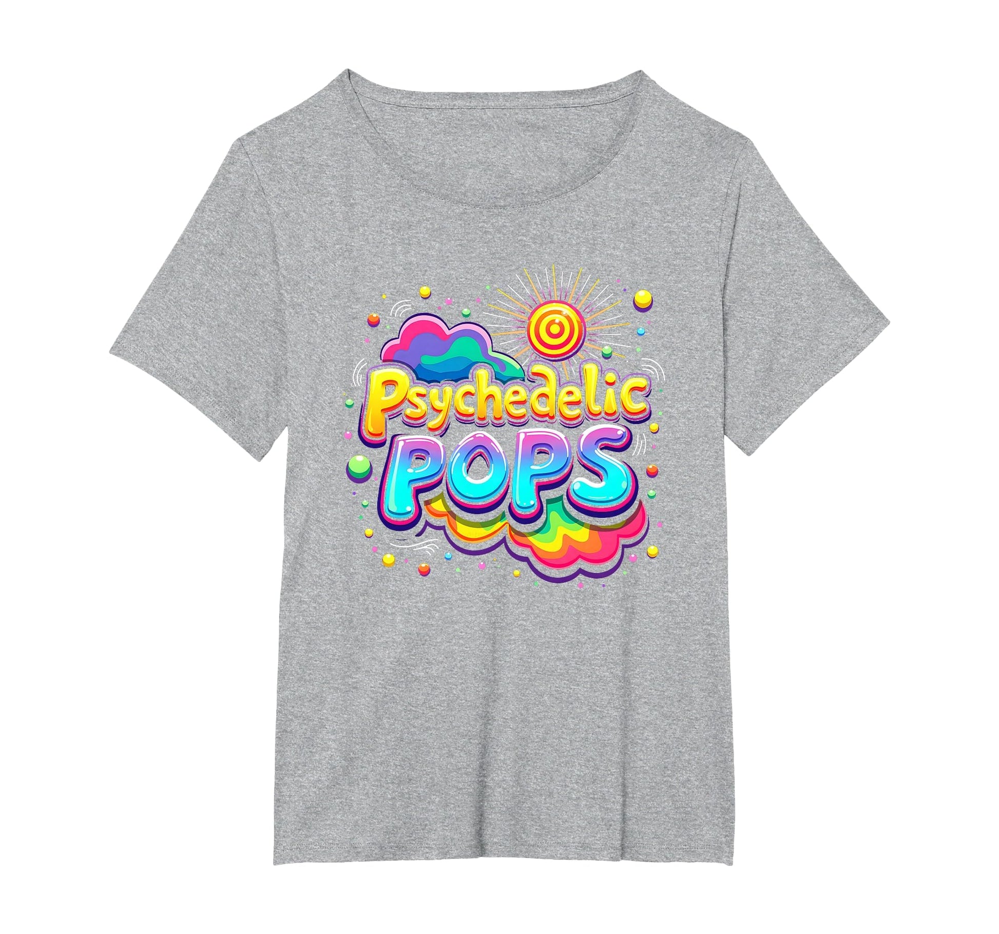 Groovy Dad Psychedelic Pops 60S Hippie T-Shirt - Unique Graphic Men Women - T-Shirt, Sweatshirt, Hoodie