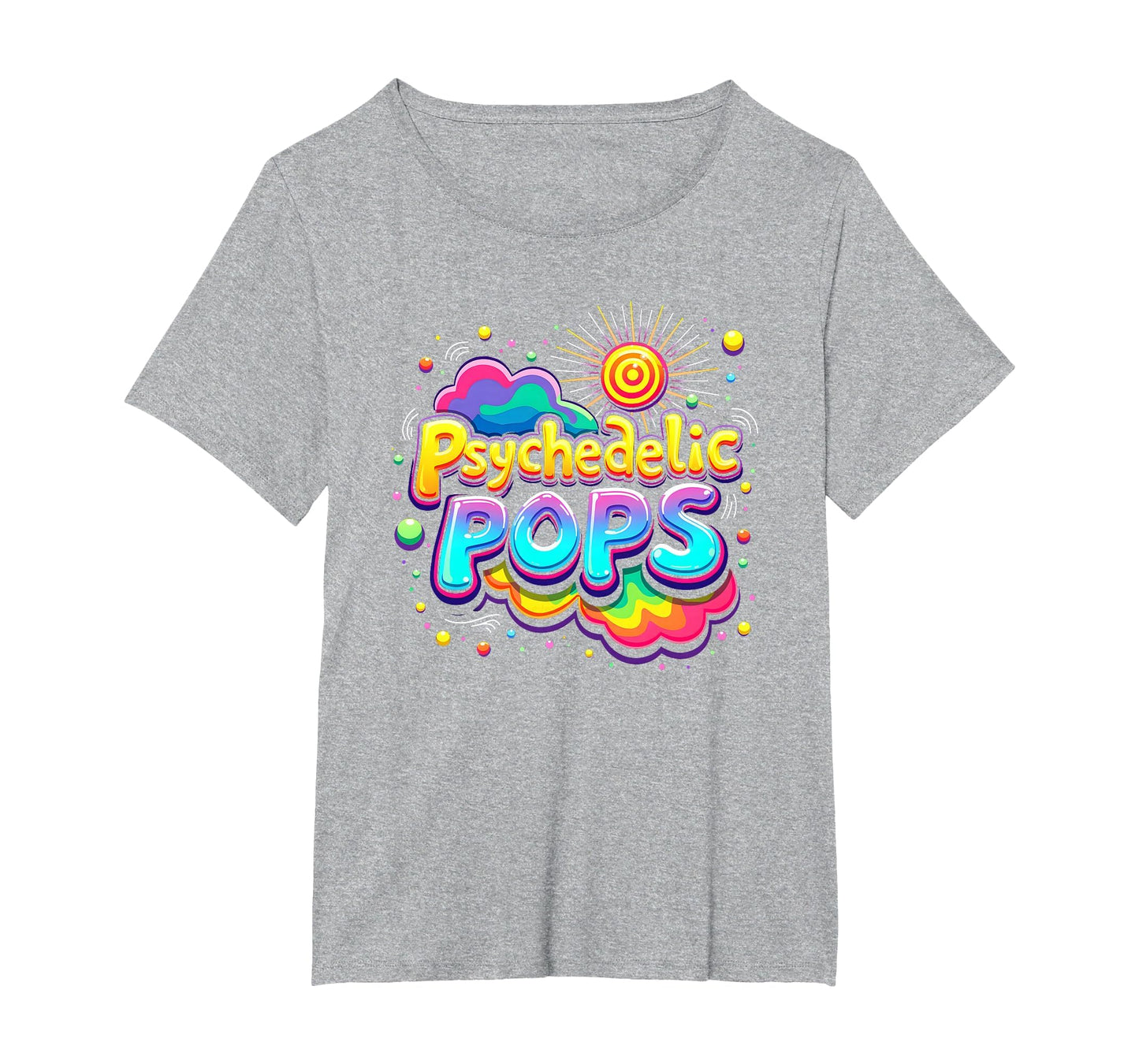 Groovy Dad Psychedelic Pops 60S T-Shirt - Fun Novelty Design Men Women - T-Shirt, Sweatshirt, Hoodie