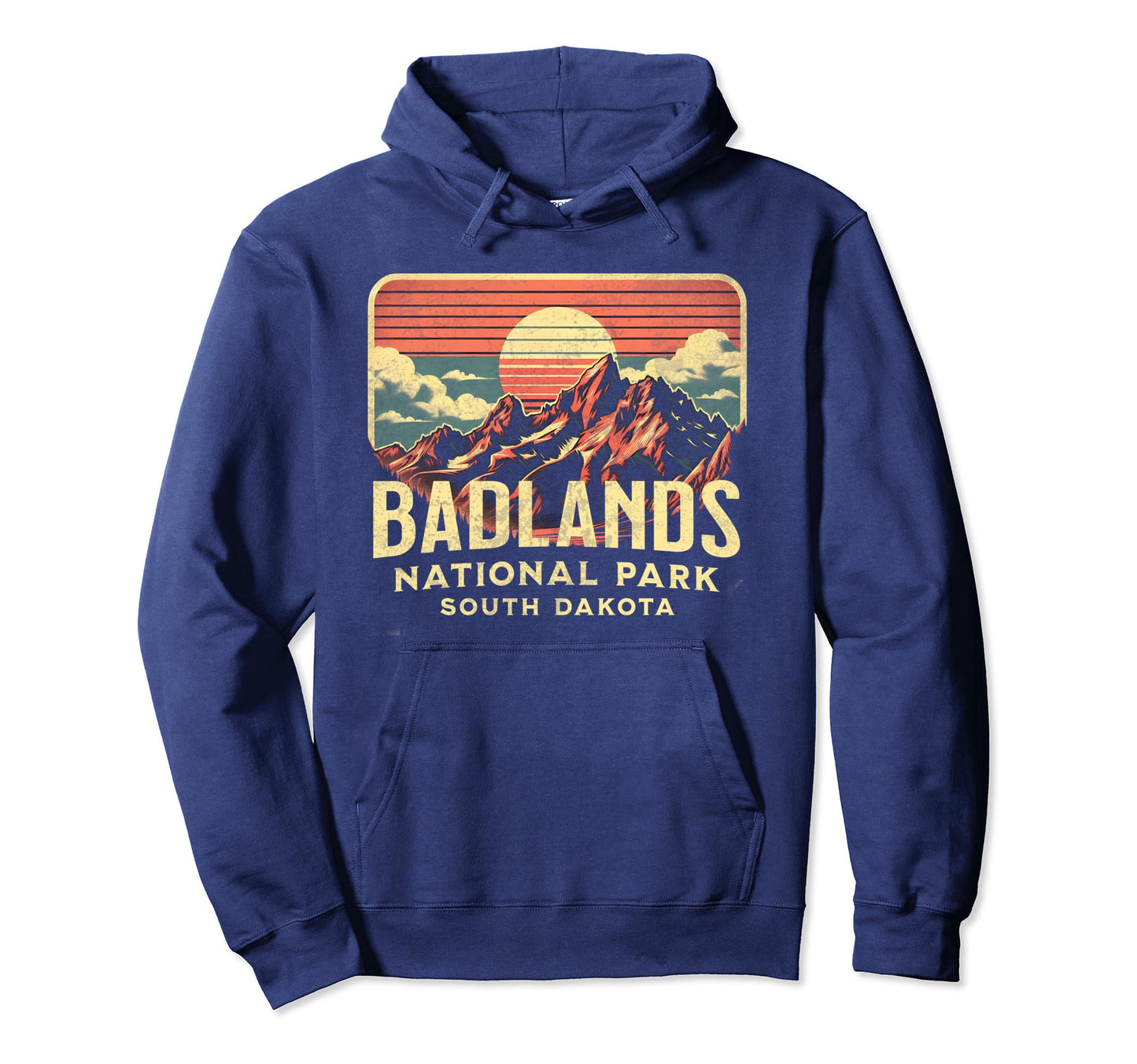 Badlands National Park South Dakota Usa Hoodie - Graphic Print Unisex - T-Shirt, Sweatshirt, Hoodie