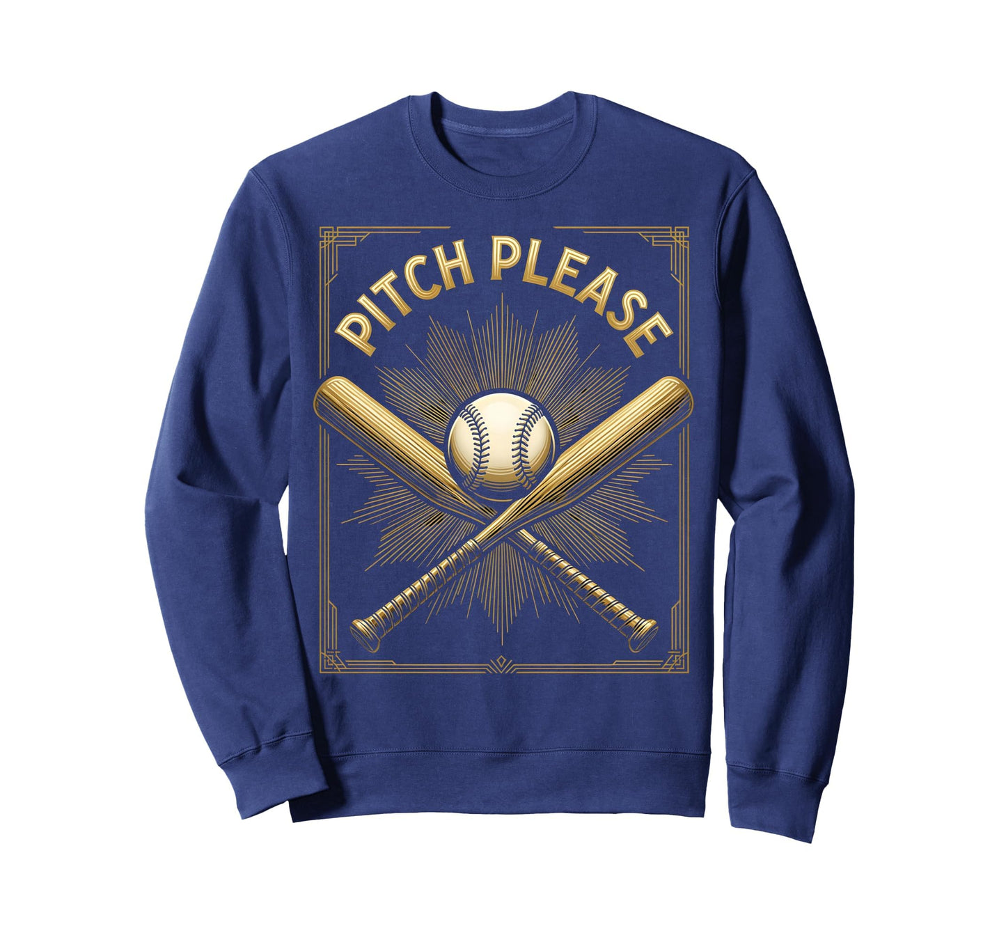Pitch Please Funny Softball Sweatshirt - Streetwear Style Unisex - T-Shirt, Sweatshirt, Hoodie
