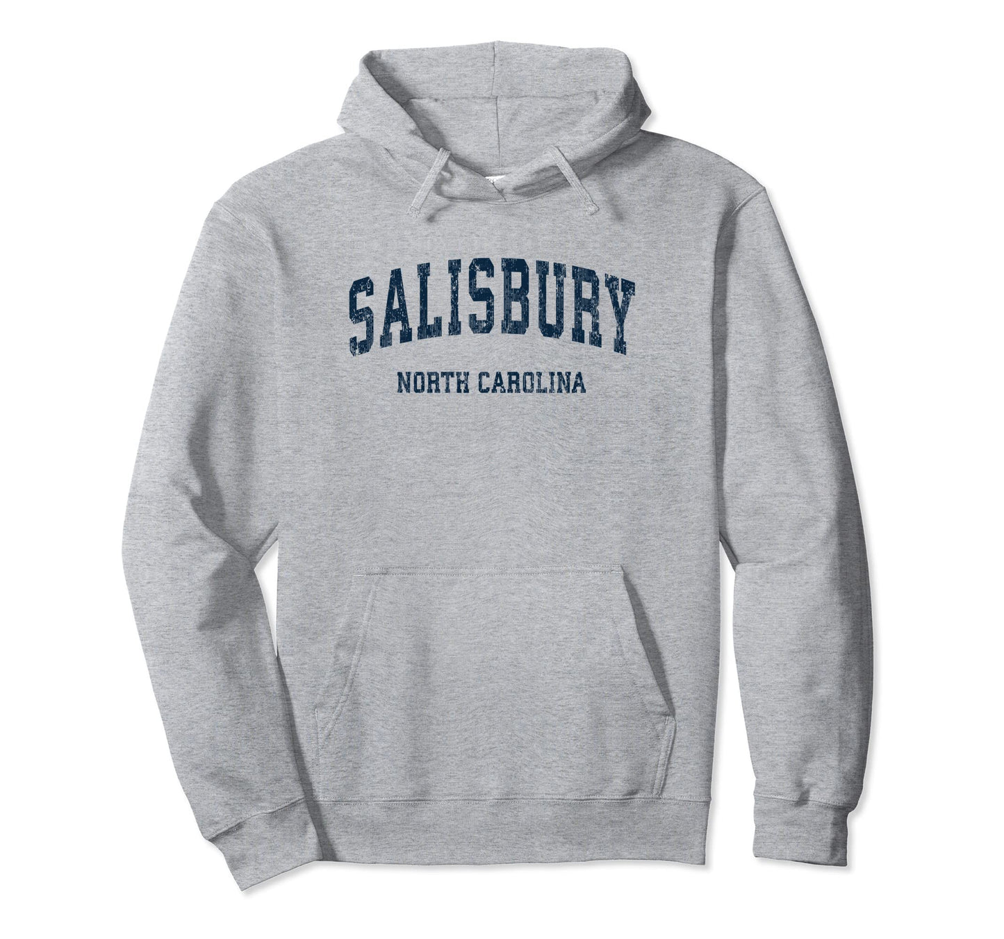 Salisbury North Carolina Nc Varsity Hoodie - Aesthetic Graphic for Adults - T-Shirt, Sweatshirt, Hoodie