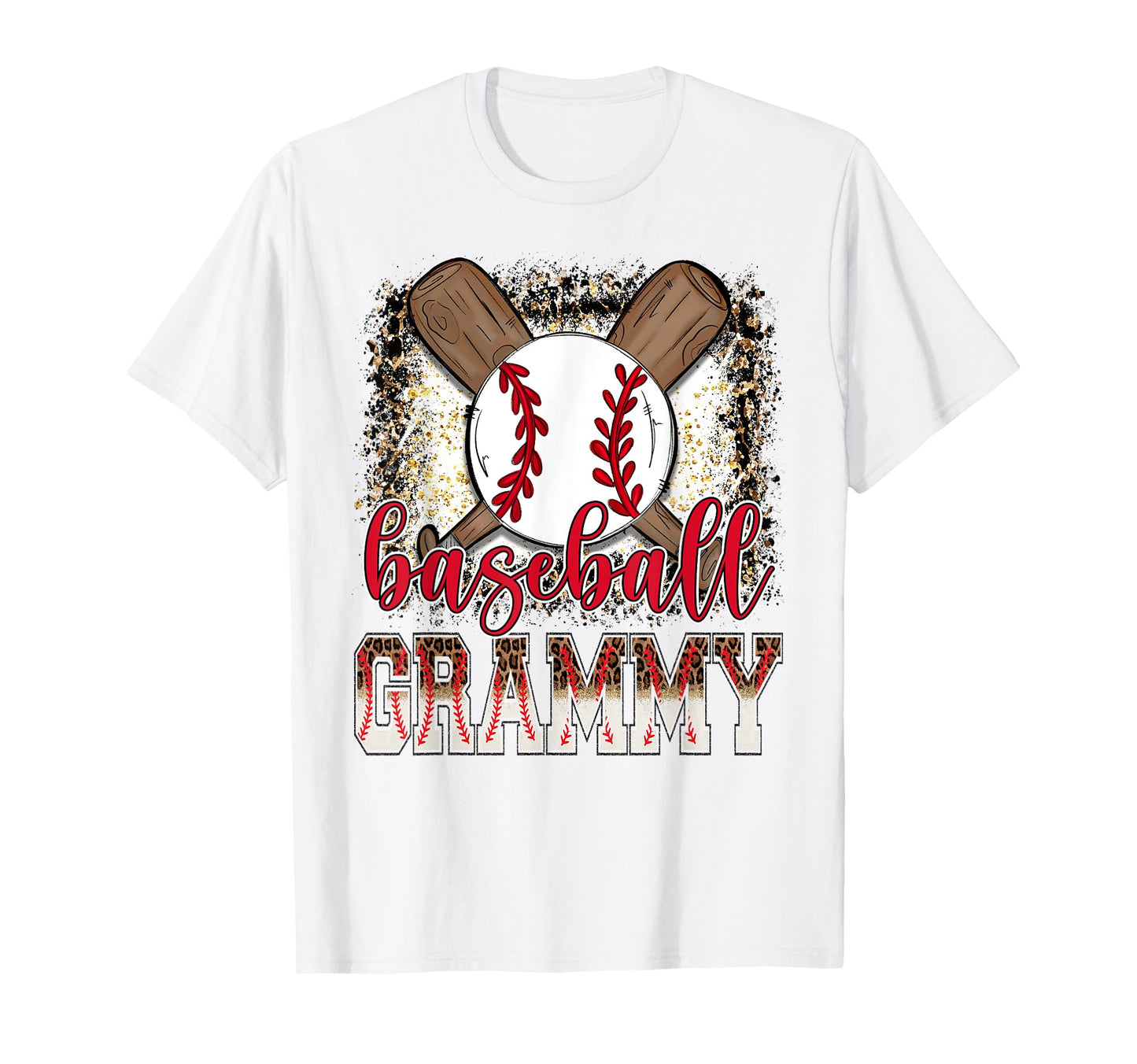 Baseball Grammy Leopard Proud T-Shirt - Casual Everyday Wear for Adults - T-Shirt, Sweatshirt, Hoodie
