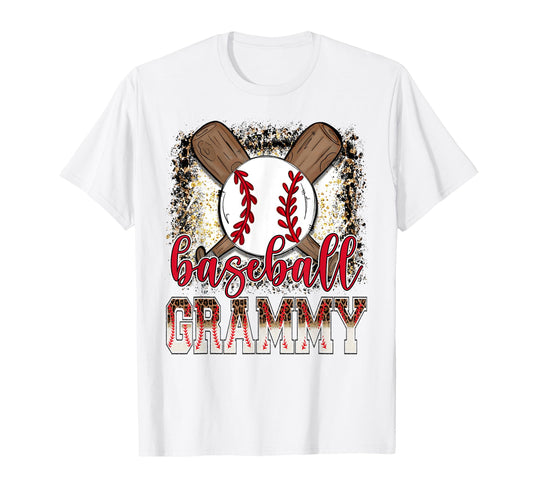 Baseball Grammy Leopard Proud T-Shirt - Casual Everyday Wear for Adults - T-Shirt, Sweatshirt, Hoodie