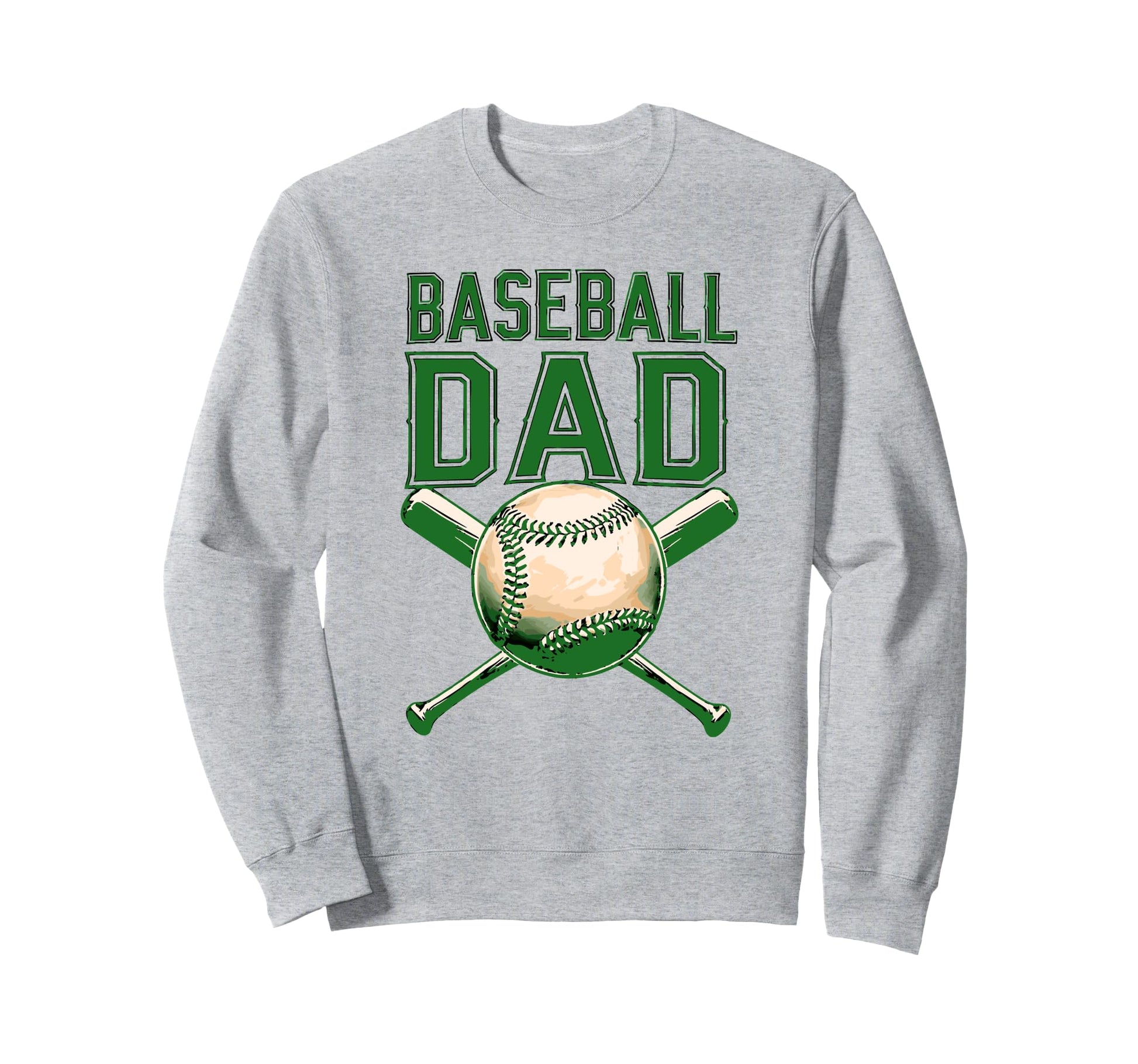 Baseball Dad Parent Ball Player Sweatshirt - Minimalist Print for Adults - T-Shirt, Sweatshirt, Hoodie