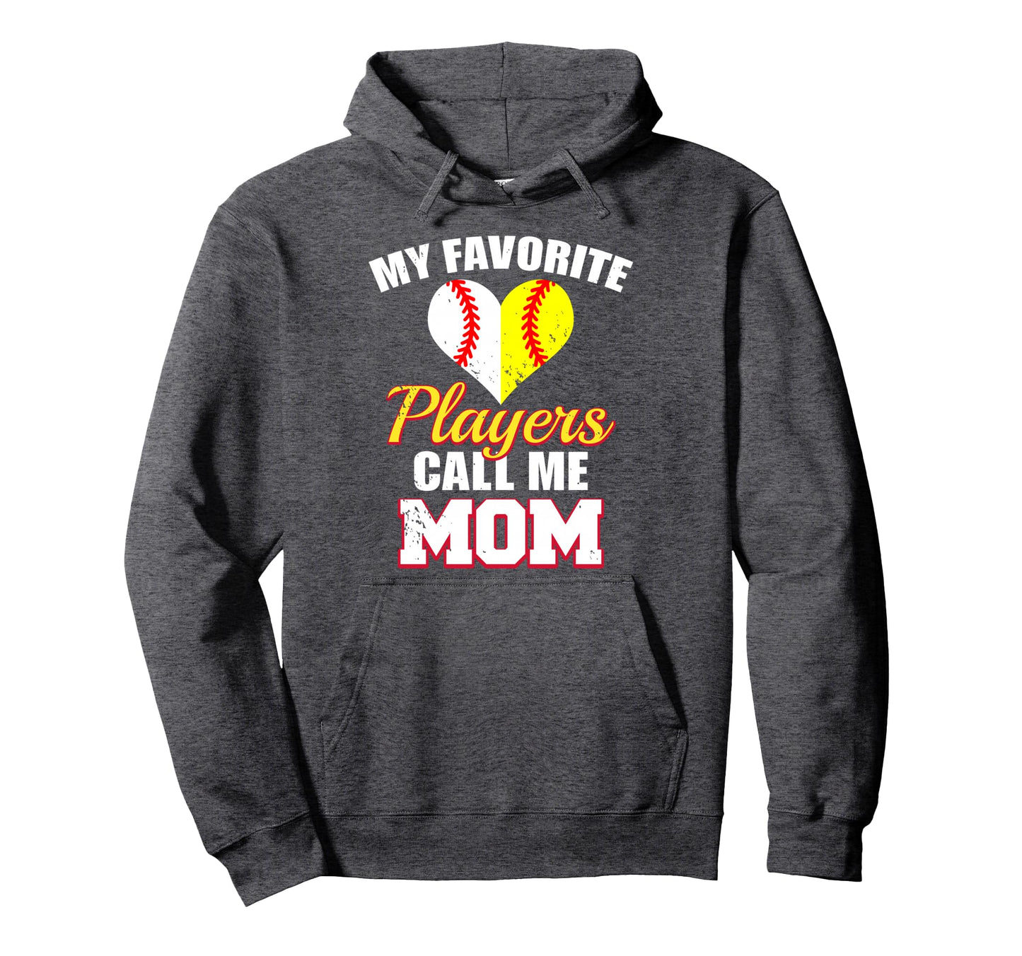 My Favorite Players Call Me Mom Funny Hoodie - Aesthetic Graphic Men Women - T-Shirt, Sweatshirt, Hoodie