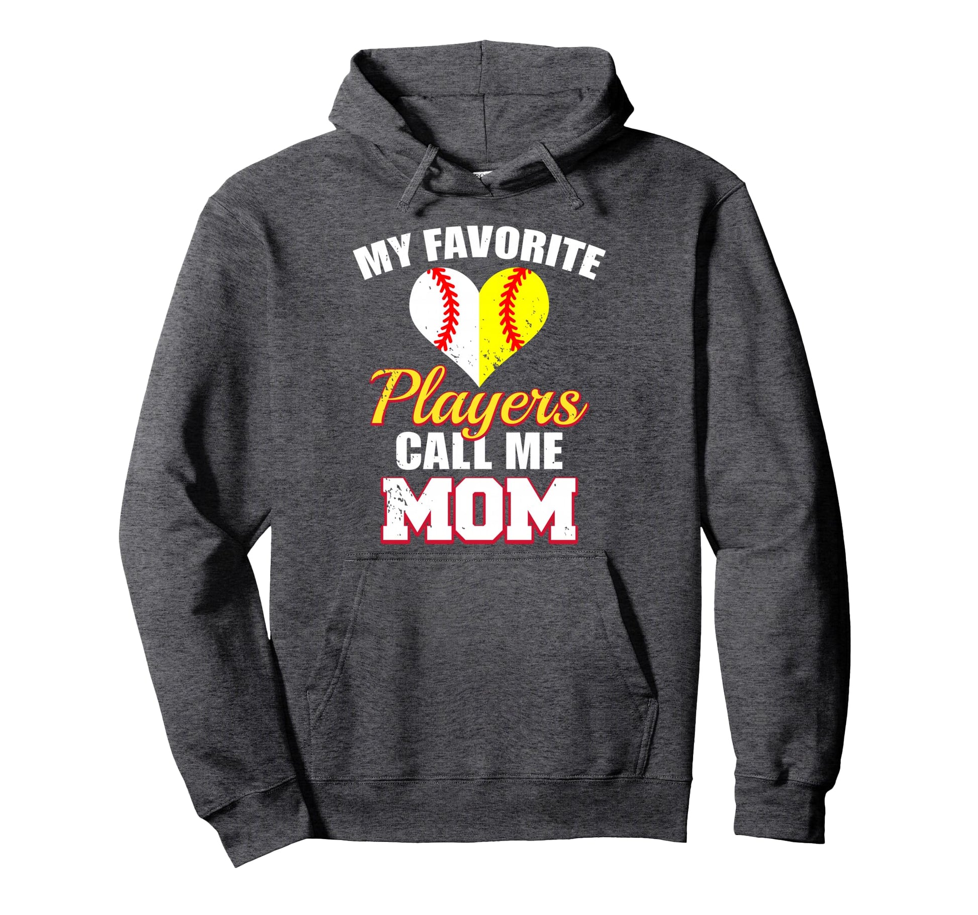 My Favorite Players Call Me Mom Funny Hoodie - Aesthetic Graphic Men Women - T-Shirt, Sweatshirt, Hoodie