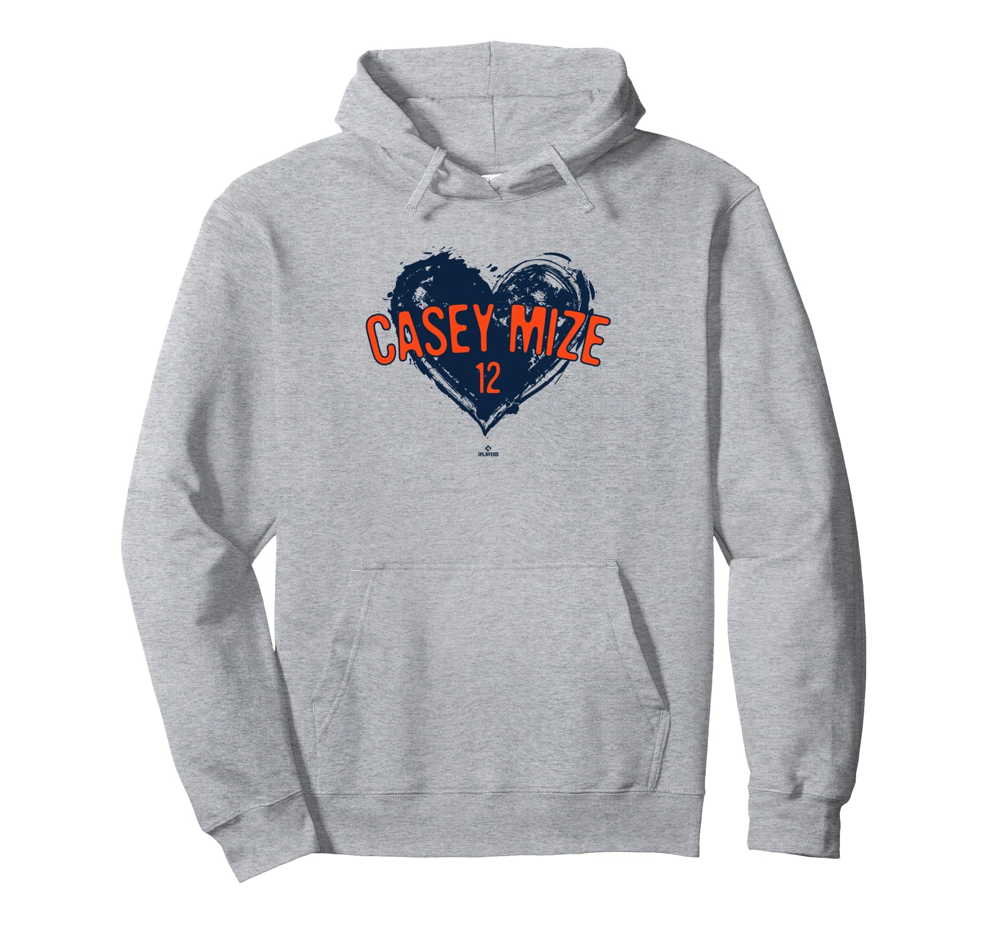 Distressed Heart Casey Mize Detroit Hoodie - Fun Novelty Design Men Women - T-Shirt, Sweatshirt, Hoodie
