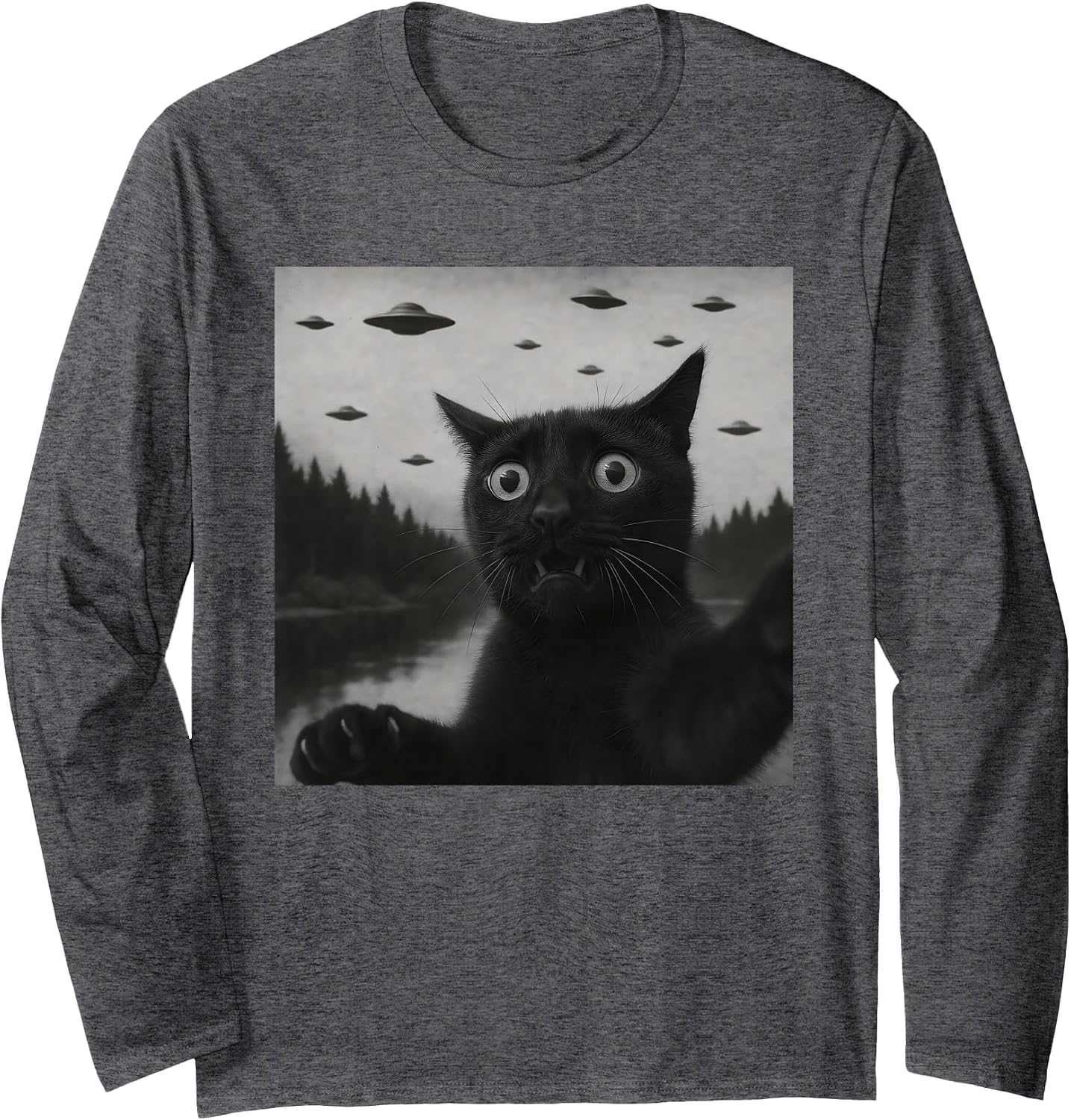 Galactic Cat Collective - Adult & Kids T-Shirts, Sweatshirts & Hoodies apparel design preview 1