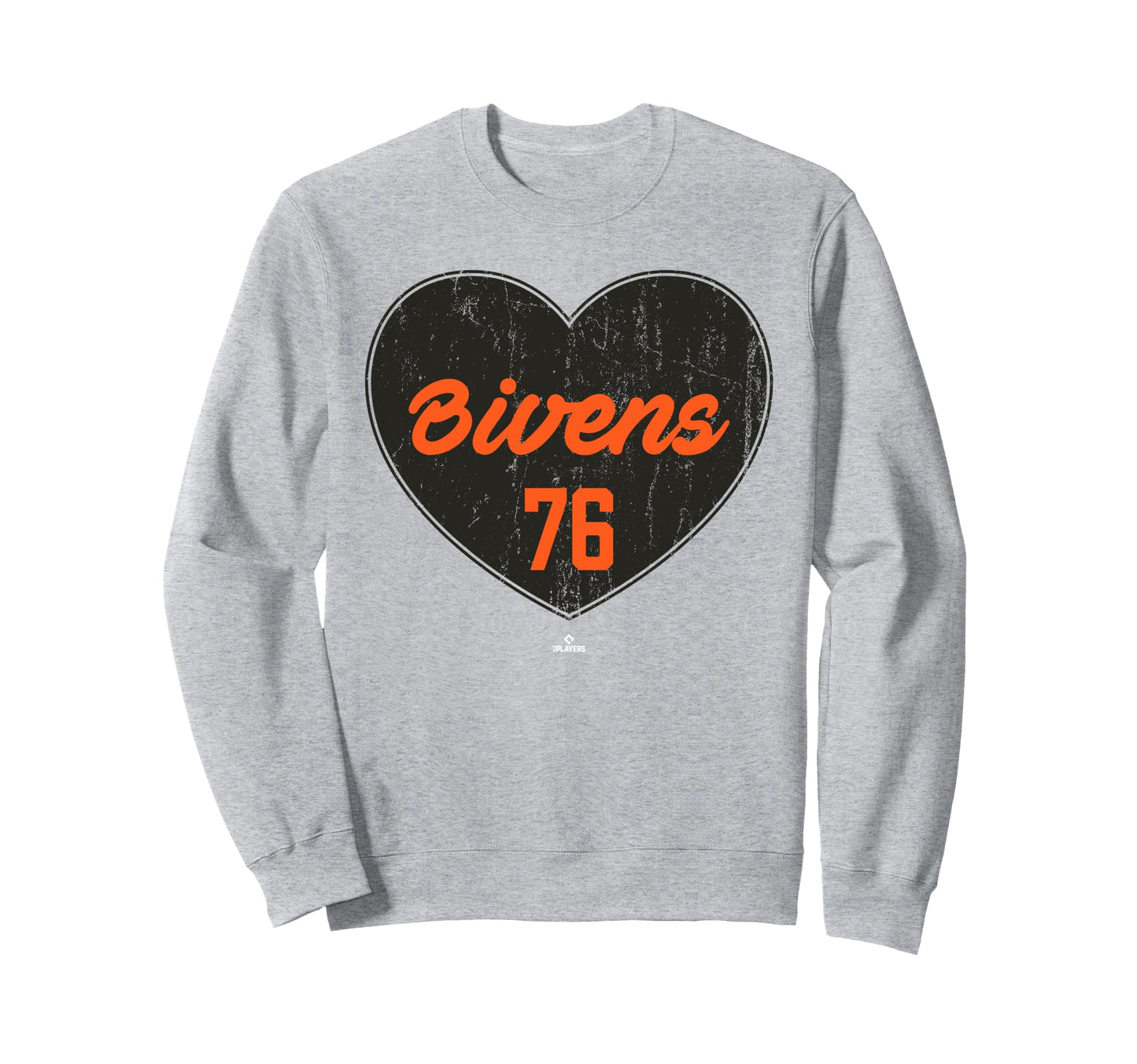 Distressed Heart Spencer Bivens Sweatshirt - Minimalist Print Men Women - T-Shirt, Sweatshirt, Hoodie