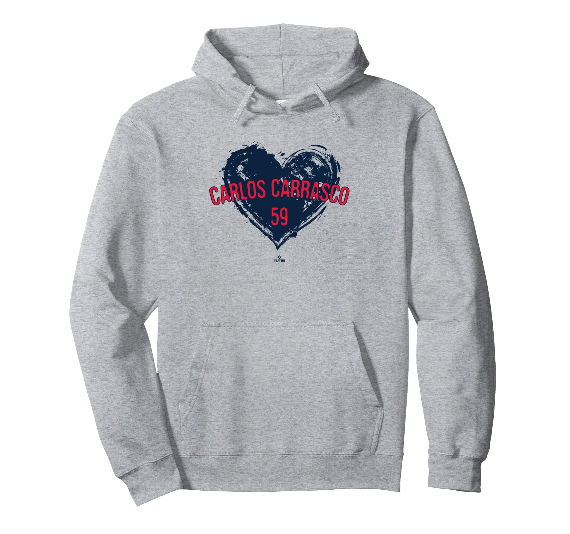 Distressed Heart Carlos Carrasco Hoodie - Minimalist Print Men Women - T-Shirt, Sweatshirt, Hoodie