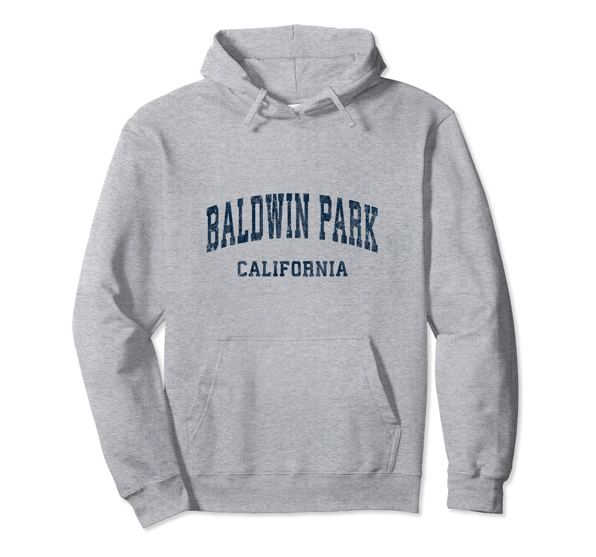 Baldwin Park California Ca Varsity Hoodie - Streetwear Style for Adults - T-Shirt, Sweatshirt, Hoodie