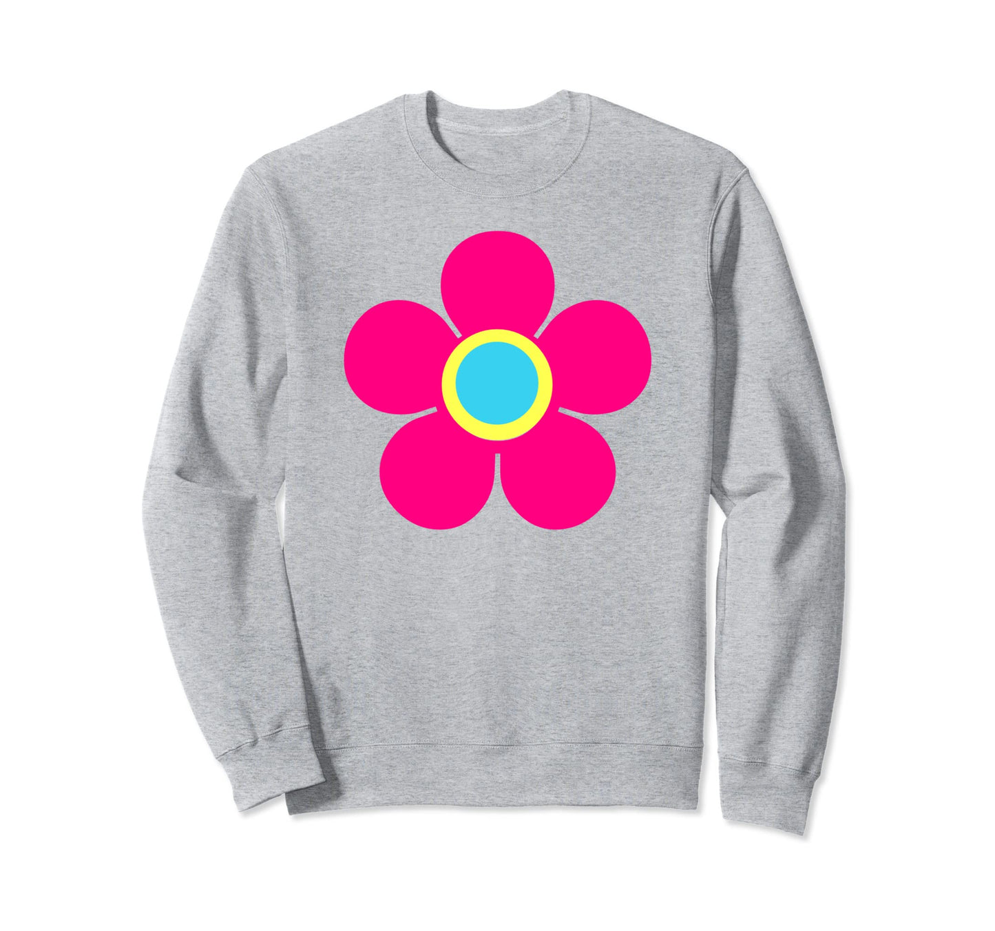 Y2K Coconut Aesthetic Flower Sweatshirt - Fun Novelty Design for Adults - T-Shirt, Sweatshirt, Hoodie