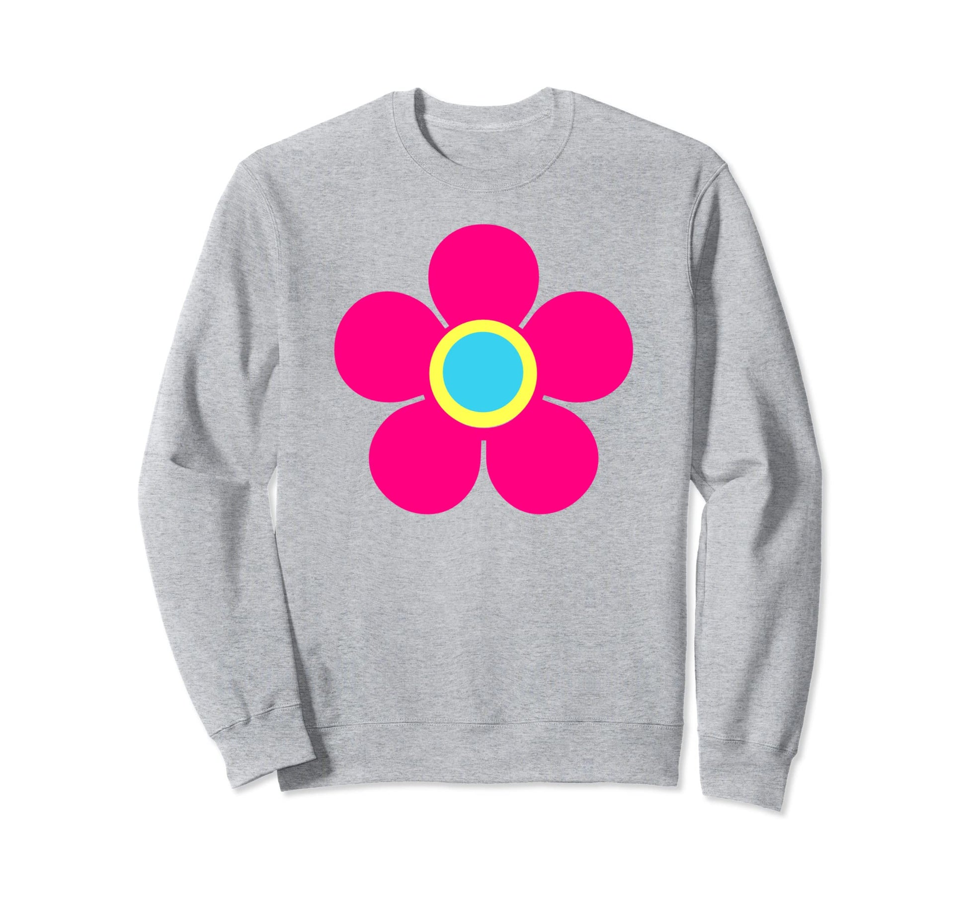Y2K Coconut Aesthetic Flower Sweatshirt - Fun Novelty Design for Adults - T-Shirt, Sweatshirt, Hoodie