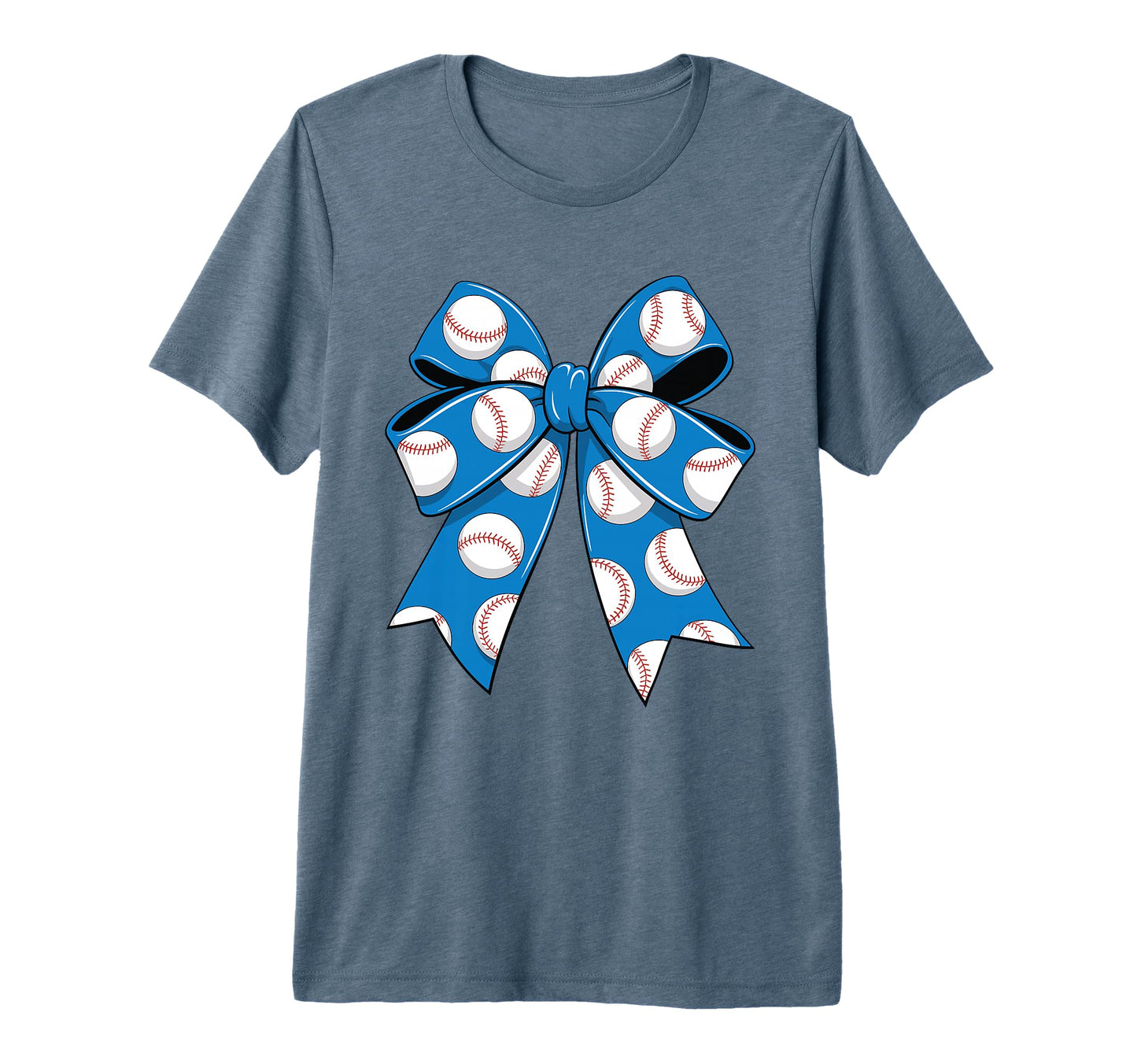 Baseball Coquette Bow Baseball Mom T-Shirt - Minimalist Print for Adults - T-Shirt, Sweatshirt, Hoodie