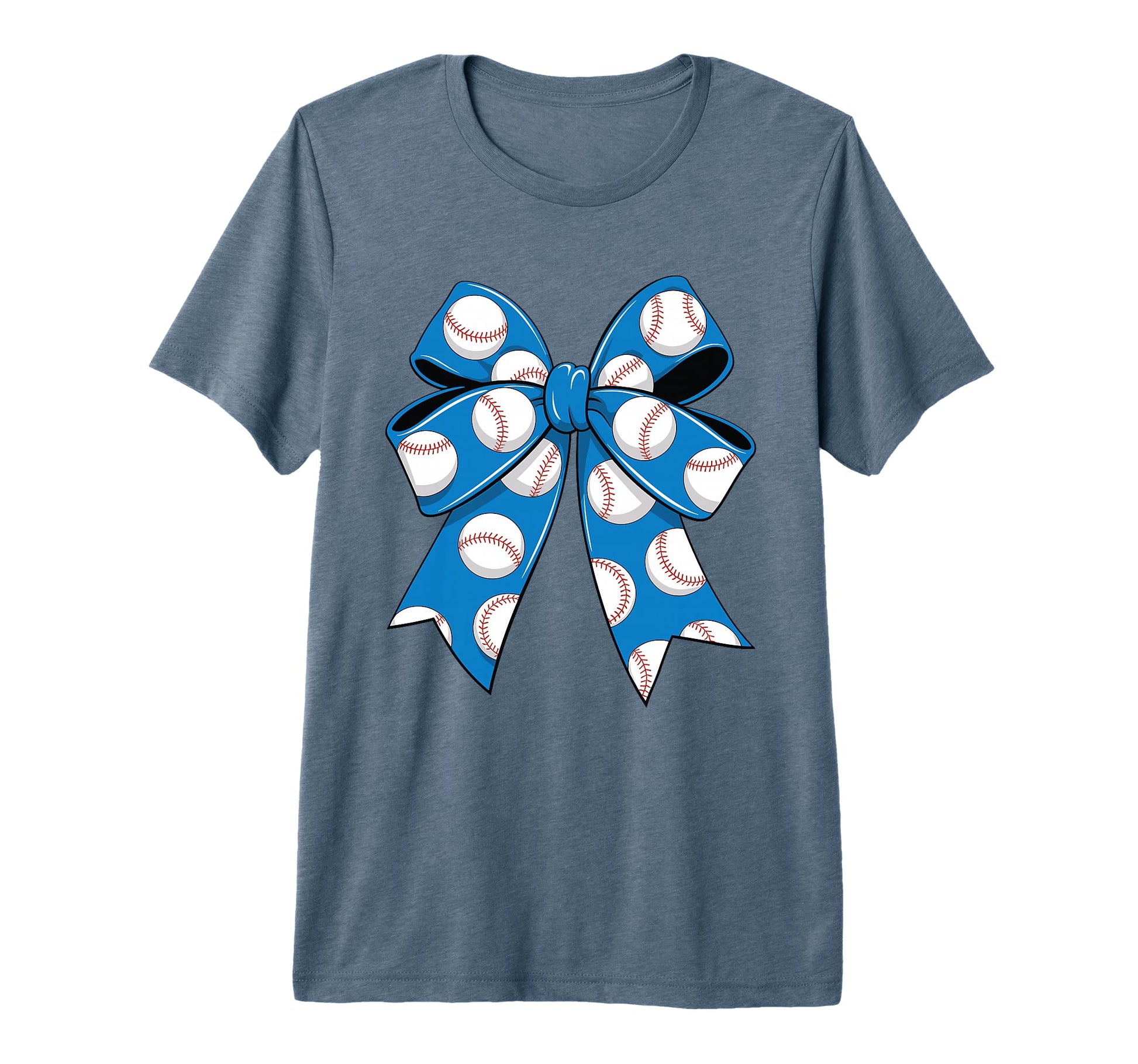 Baseball Coquette Bow Baseball Mom T-Shirt - Minimalist Print for Adults - T-Shirt, Sweatshirt, Hoodie
