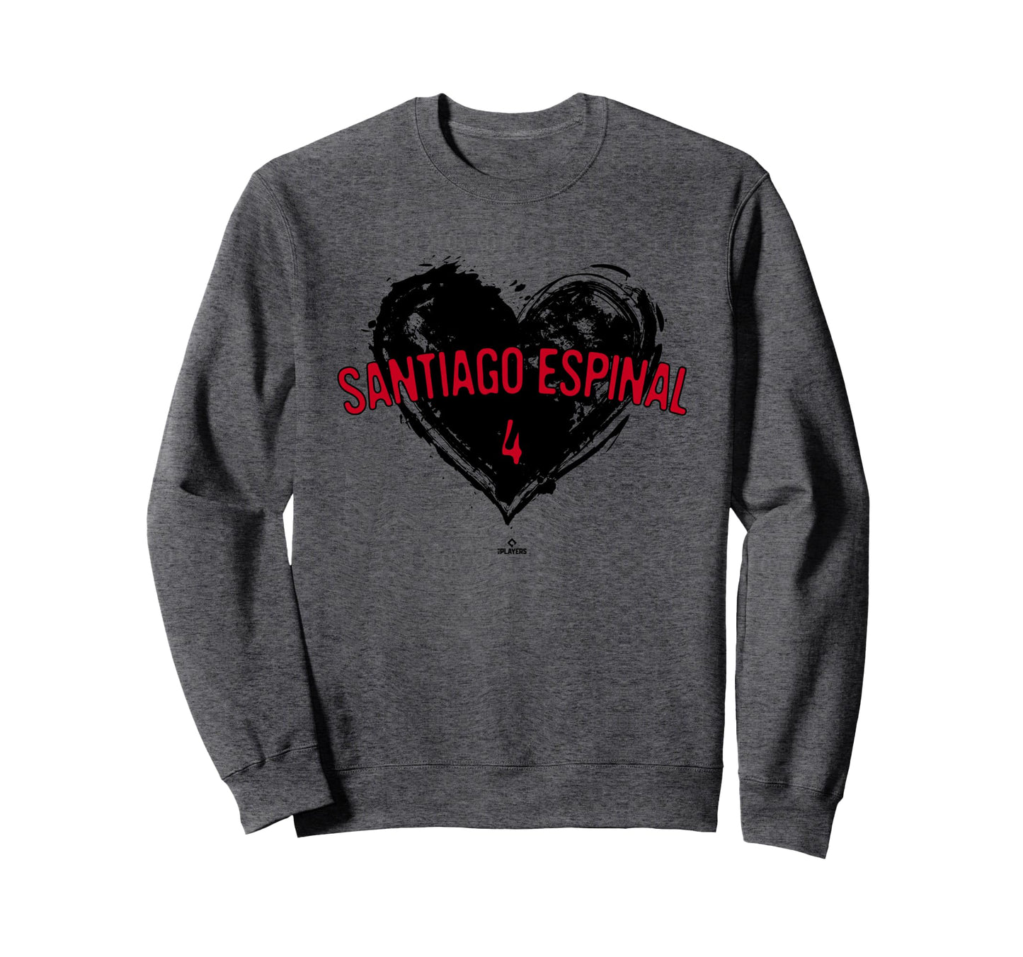 Distressed Heart Santiago Espinal Sweatshirt - Novelty Apparel Men Women - T-Shirt, Sweatshirt, Hoodie